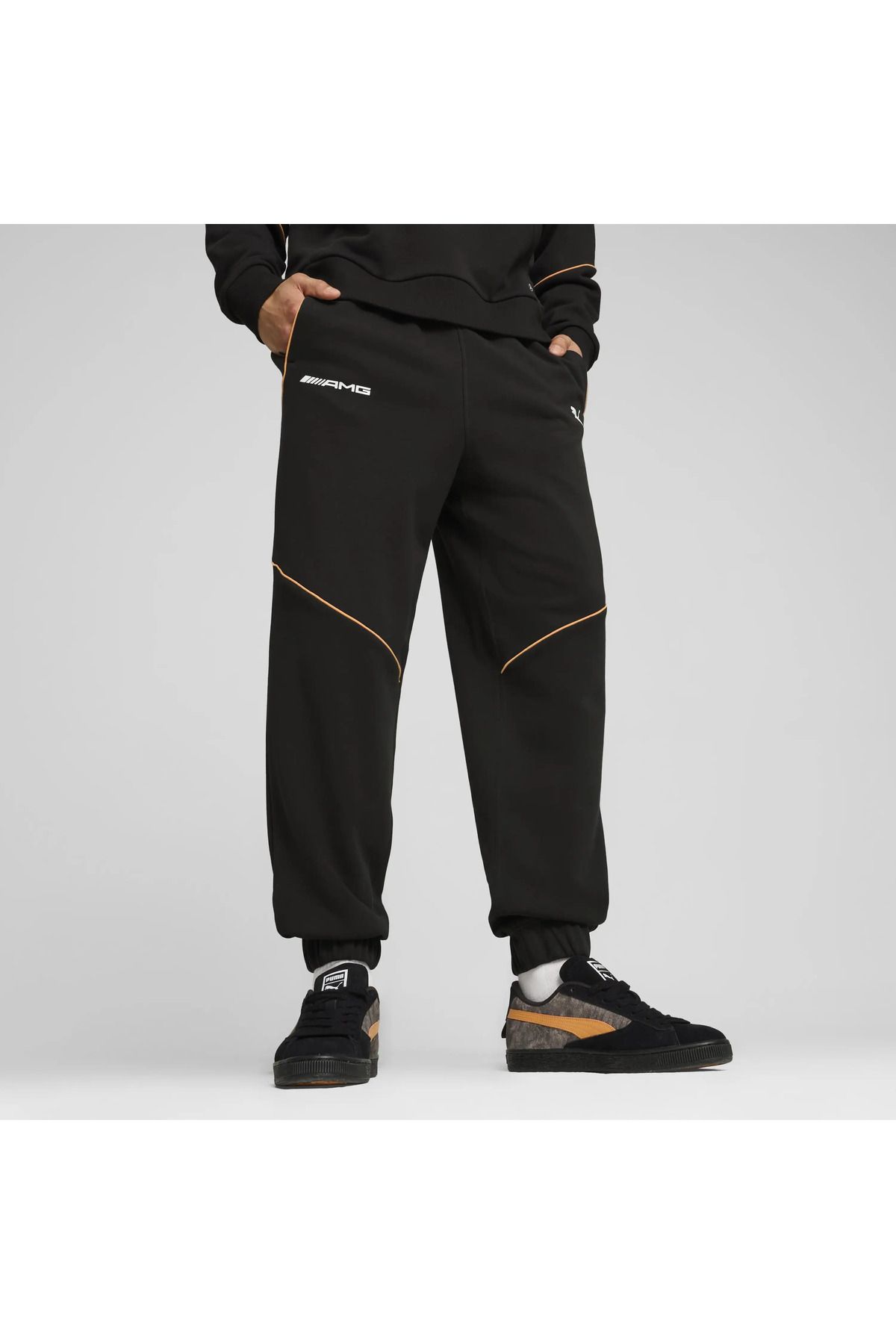 AMG Sweat Pants Siyah Erkek Eşofman Altı