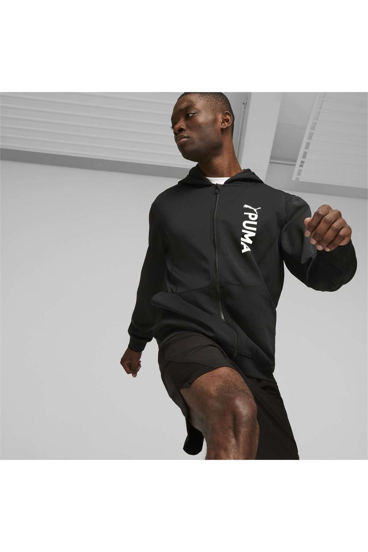 Fit Double Knit FZ Hoodie  Sweatshirt