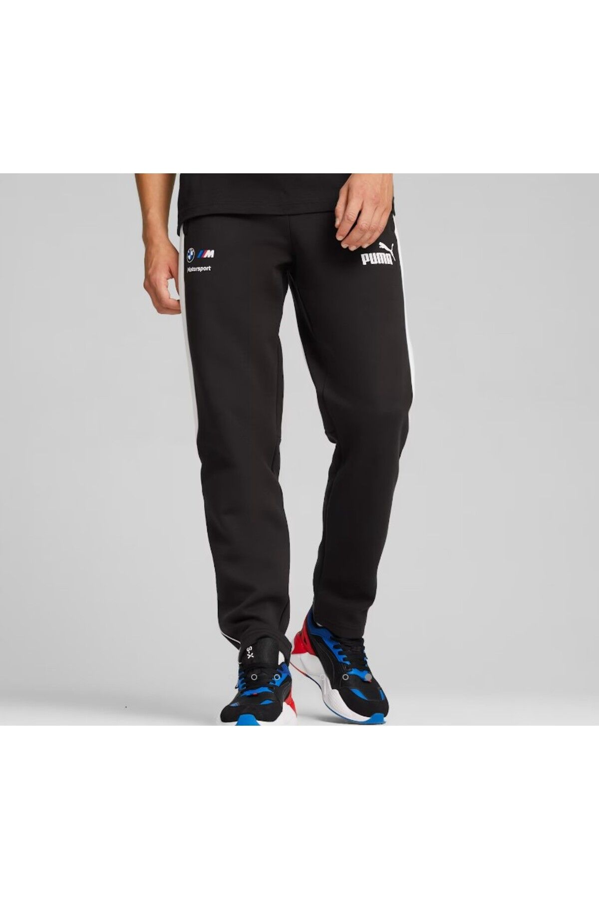 Erkek Siyah Bmw Mms Mt7+ Track Pants Eşofman Altı 624140-01