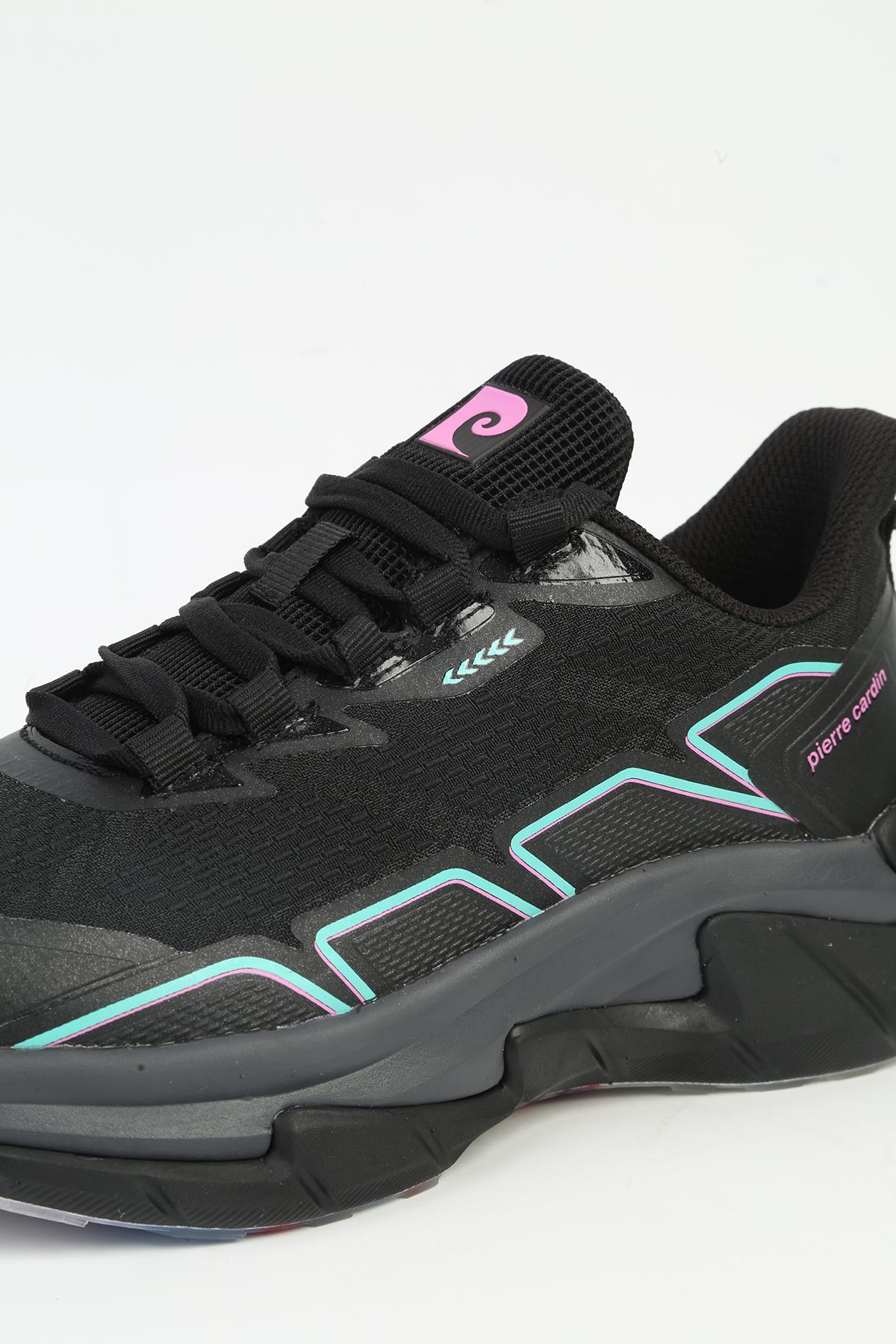 ® Siyah Kadın Spor Ayakkabı İTHAL PCI-11055 - Görsel 4