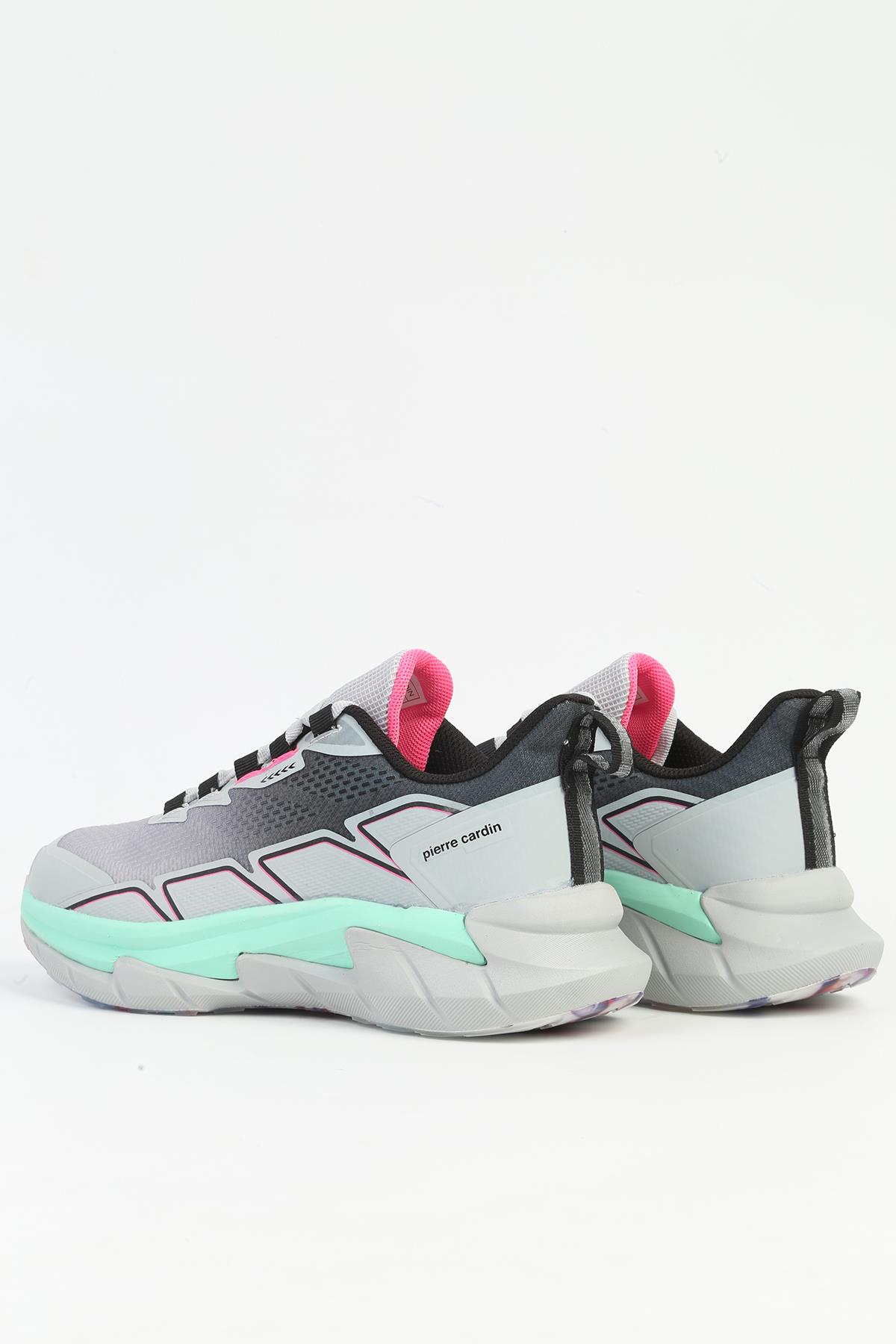 ® Gri Kadın Spor Ayakkabı İTHAL PCI-11055 - Görsel 5