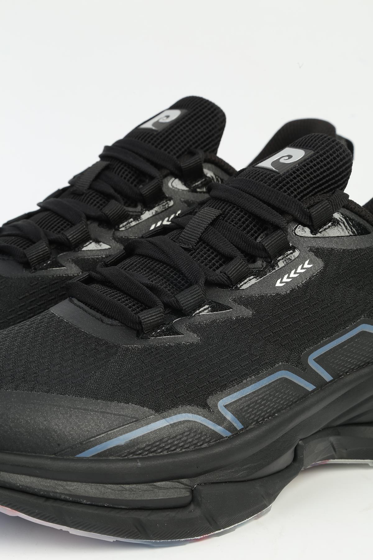 ® Siyah Erkek Spor Ayakkabı İTHAL PCI-11052 - Görsel 4
