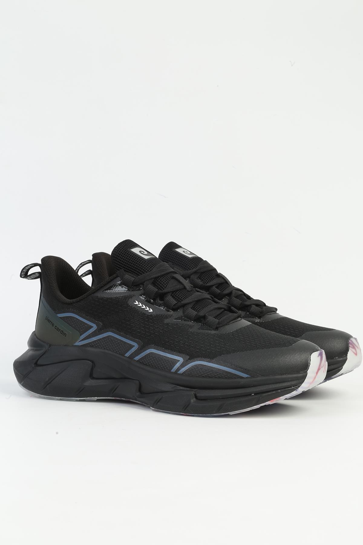 ® Siyah Erkek Spor Ayakkabı İTHAL PCI-11052 - Görsel 5