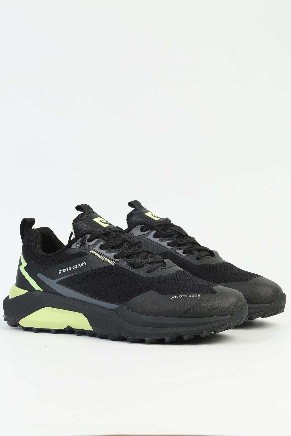 ® Siyah Erkek Spor Ayakkabı İTHAL PCI-11053 - Görsel 5