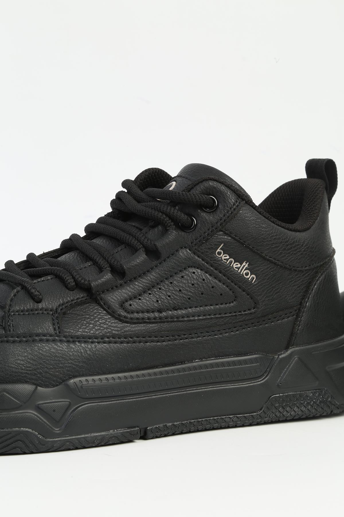 ® Erkek Siyah Spor Ayakkabı İTHAL BNI-11196 - Görsel 5