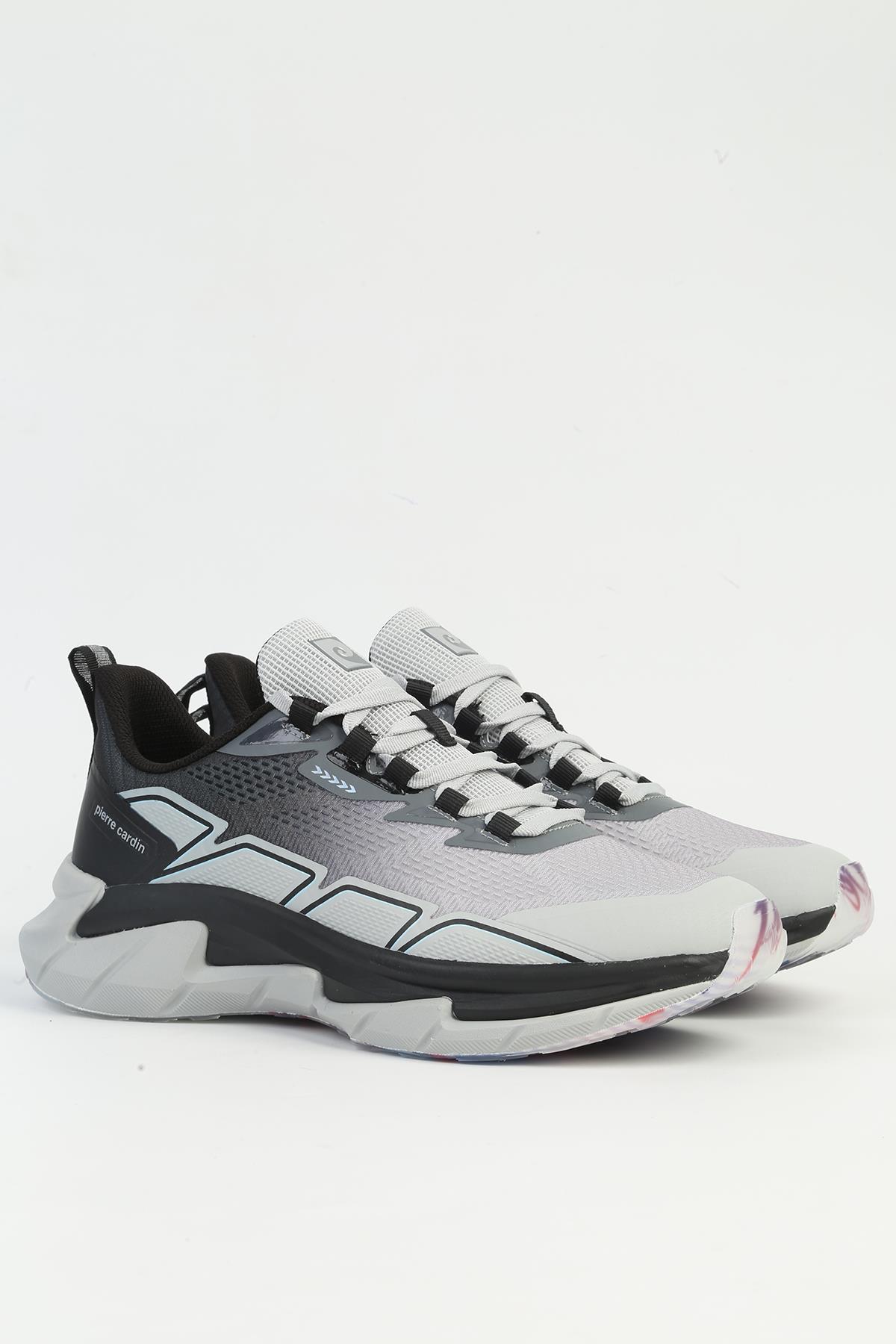 ® Gri Erkek Spor Ayakkabı İTHAL PCI-11052 - Görsel 4