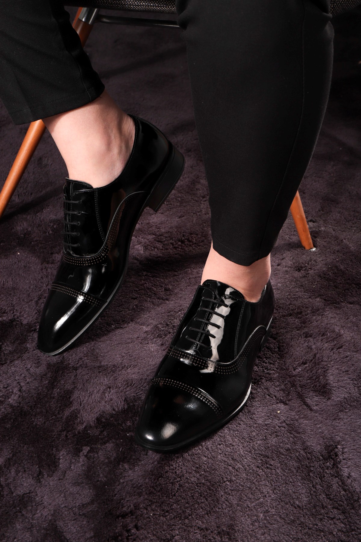 Serious Hakiki Deri Erkek Klasik Ayakkabı, Oxford Klasik Ayakkabı - Görsel 6