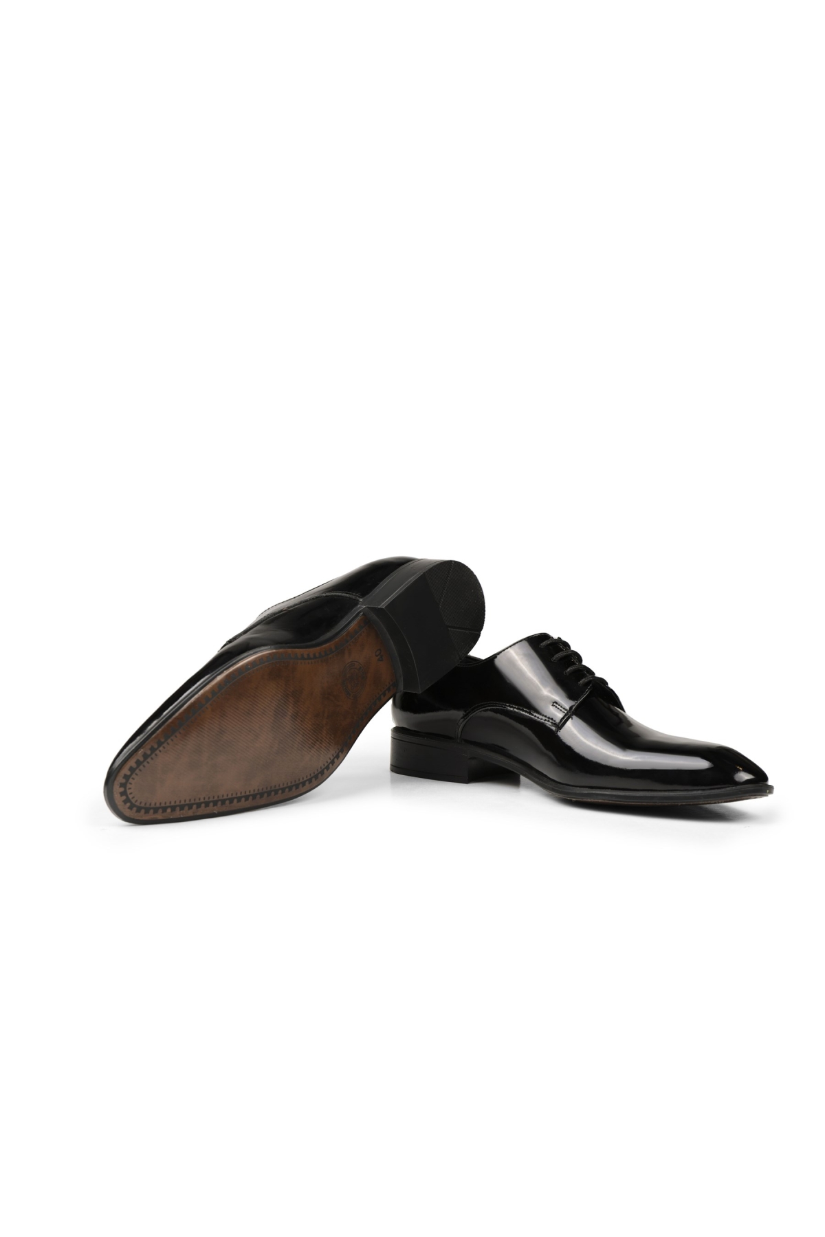 Suit Hakiki Deri Erkek Klasik Ayakkabı, Derby Klasik Ayakkabı, Bağcıklı Klasik Ayakkabı - Görsel 3