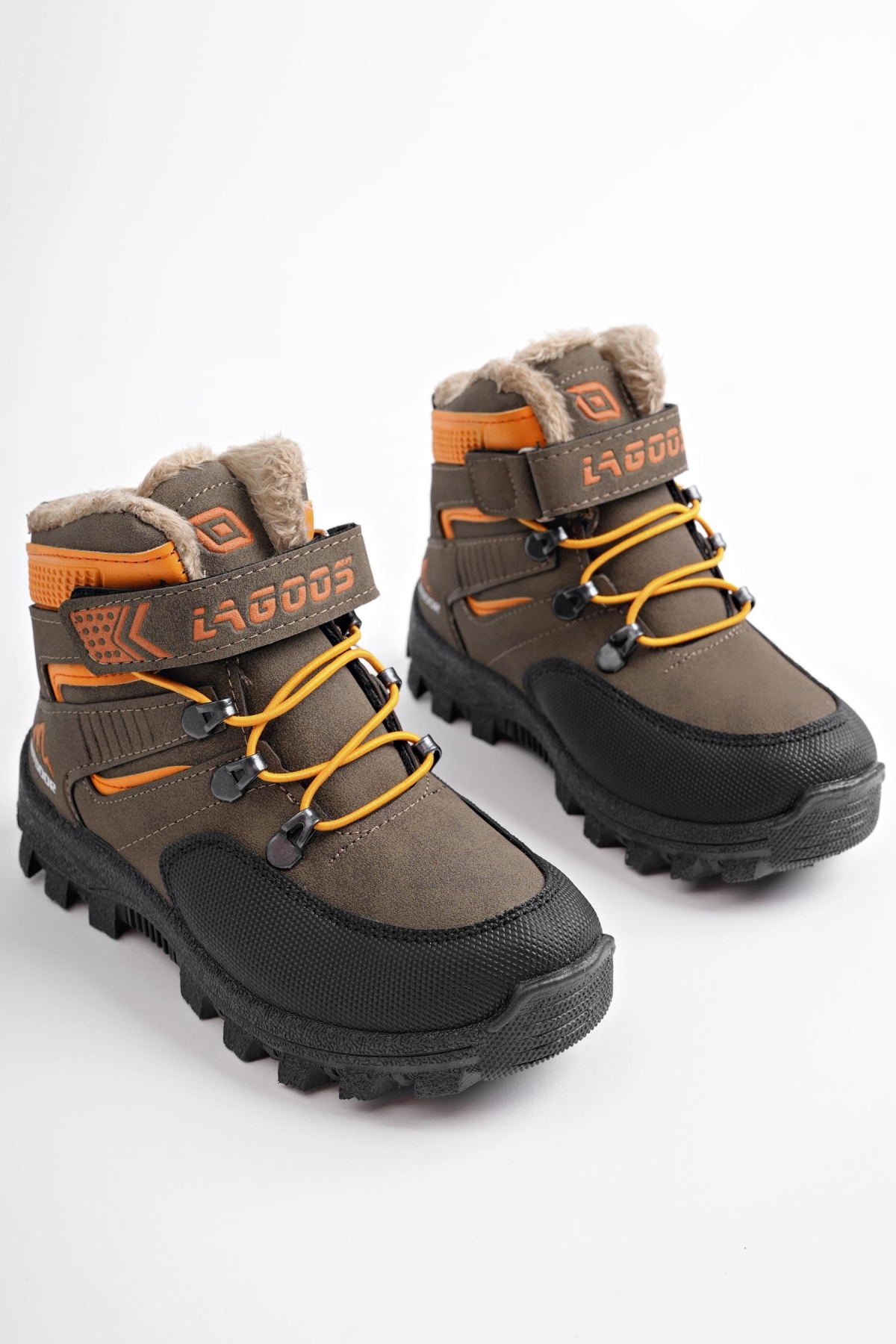 Muggo Muggo Vizon DUCK Garantili Soğuğa Dayanıklı Kürklü Cırtlı Ve Lastikli Çocuk Bot | Flo Vizon - 5. görsel