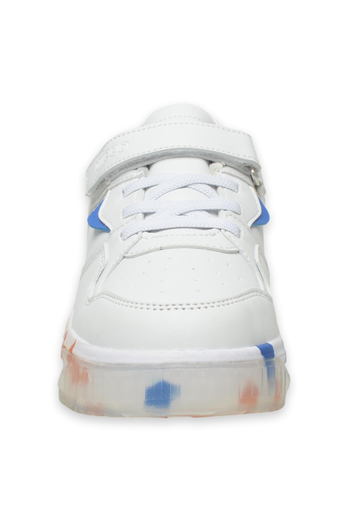 346.F24K304 Monaco Beyaz Kız Çocuk Spor Ayakkabı - Görsel 4