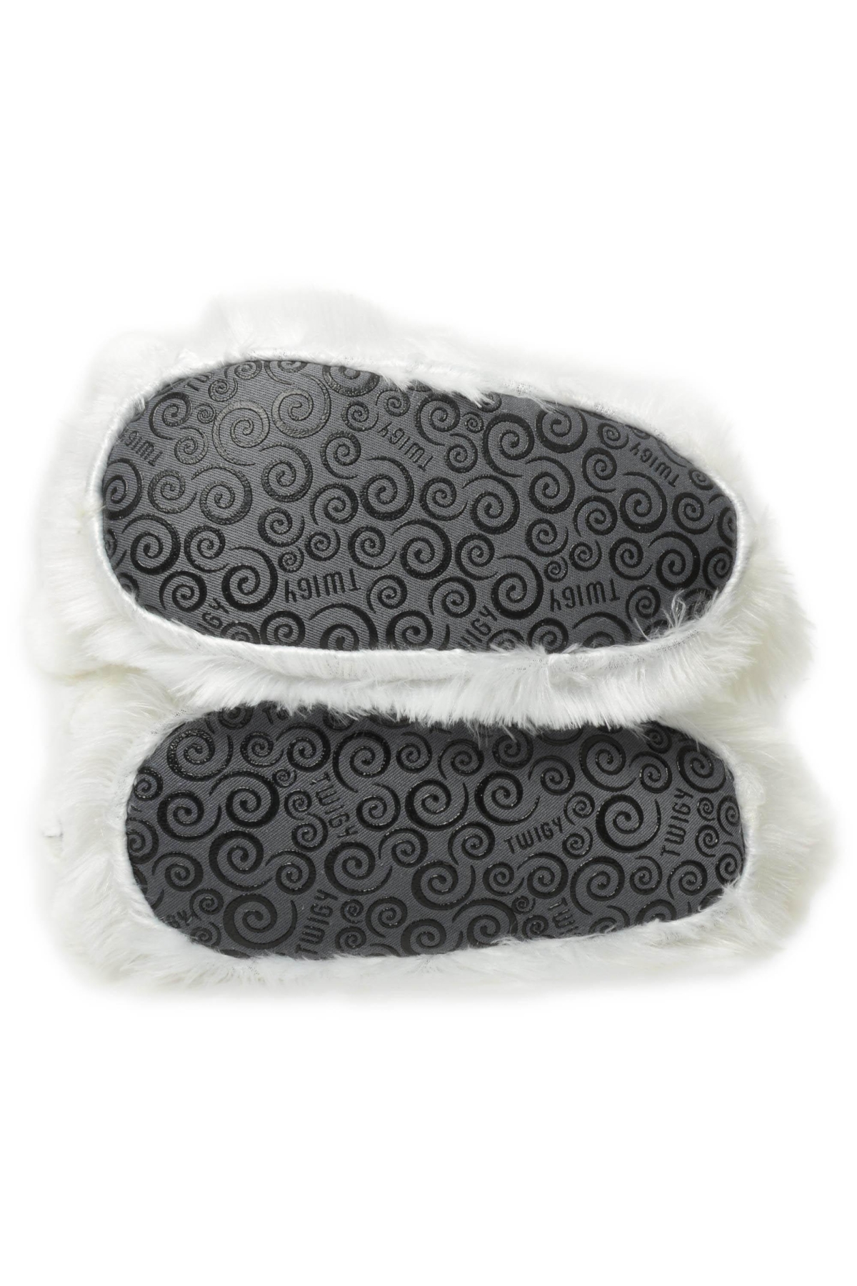 Twigy Yy0308 Z Tw Kedi-3 Beyaz Kadın Panduf - Görsel 6