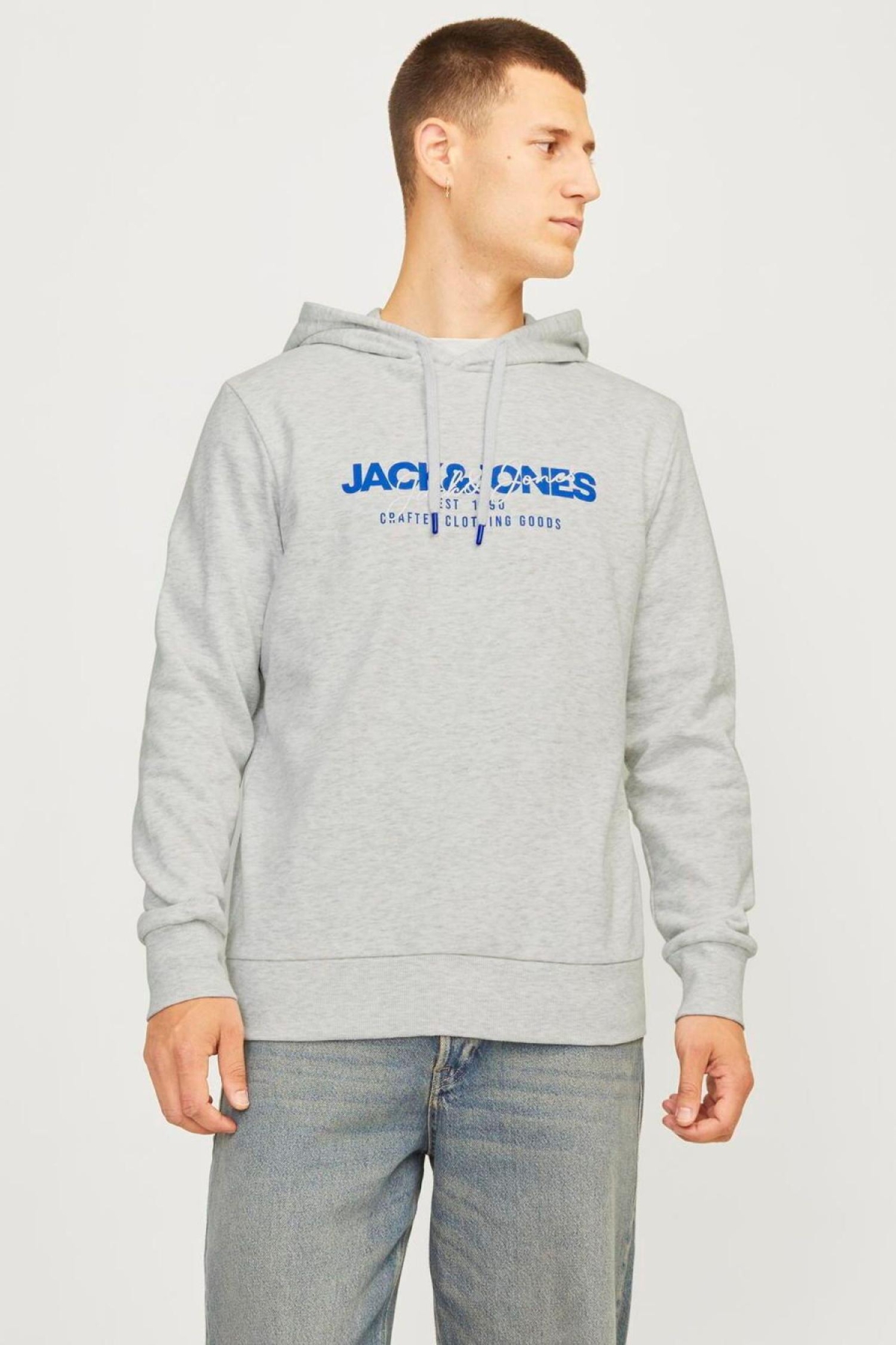 12256848 Jjalvıs Sweat Hood Erkek Hoodie Sweatshirt