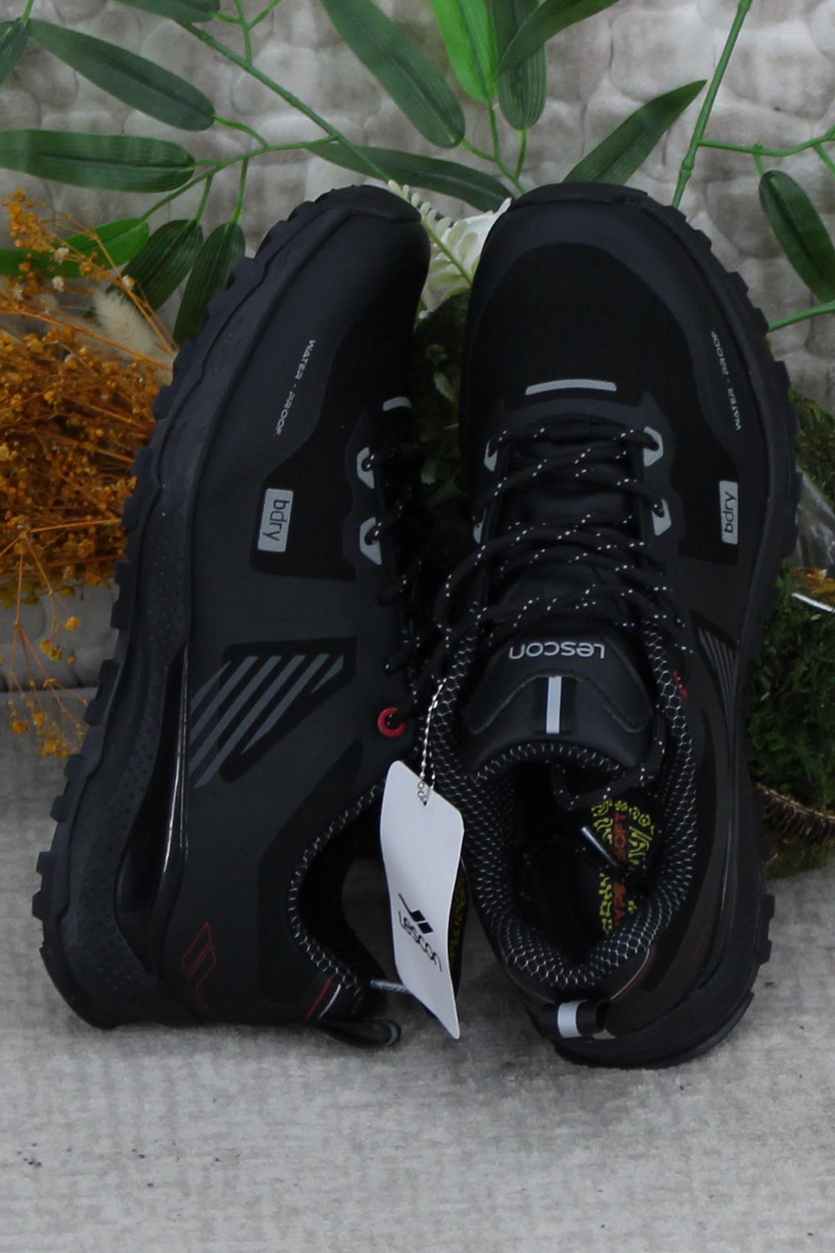 Safari 2 Siyah Rahat Orijinal Ürün Su Geçirmez Erkek Ayakkabı - Görsel 5