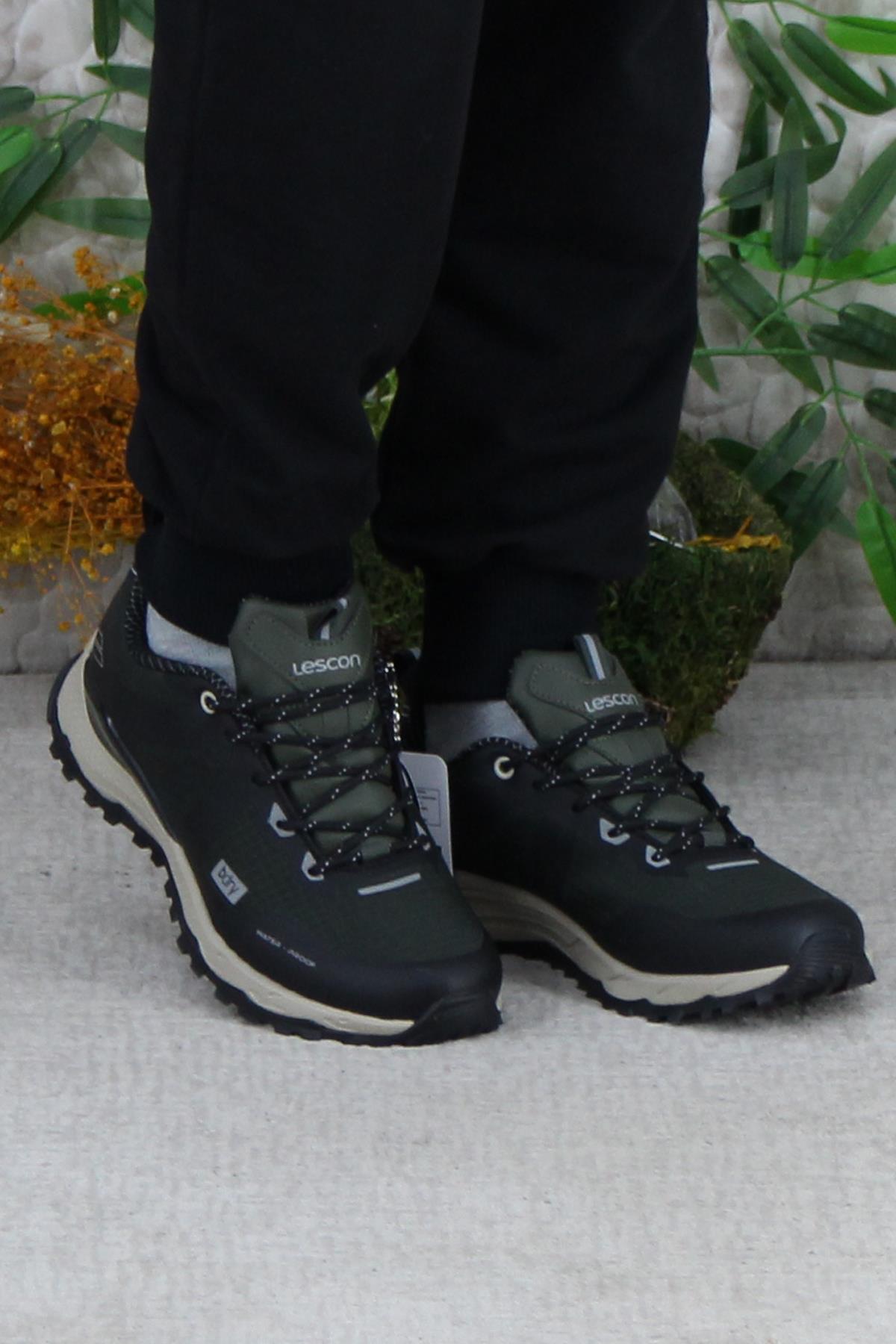 Safari 2 Haki Rahat Orijinal Ürün Su Geçirmez Erkek Ayakkabı - Görsel 3