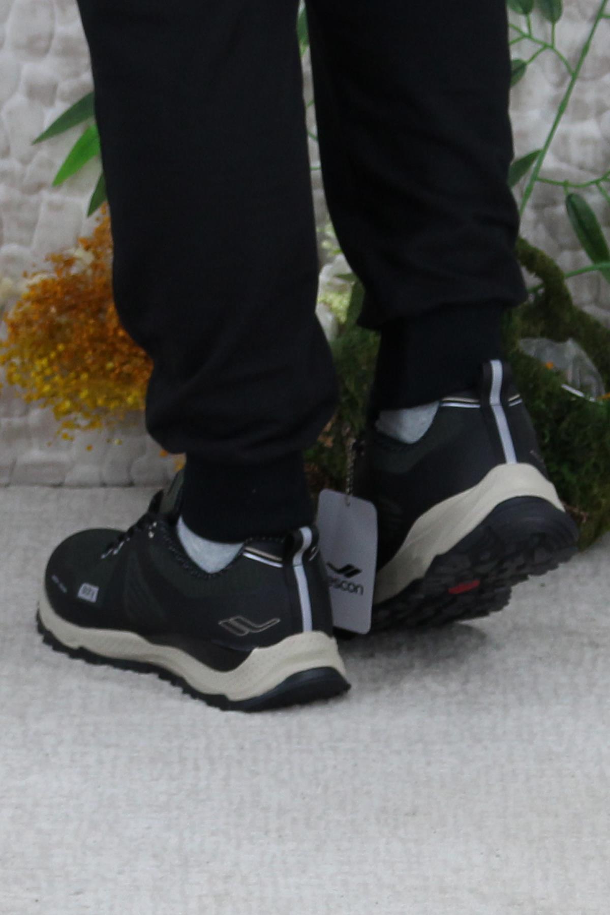 Safari 2 Haki Rahat Orijinal Ürün Su Geçirmez Erkek Ayakkabı - Görsel 5