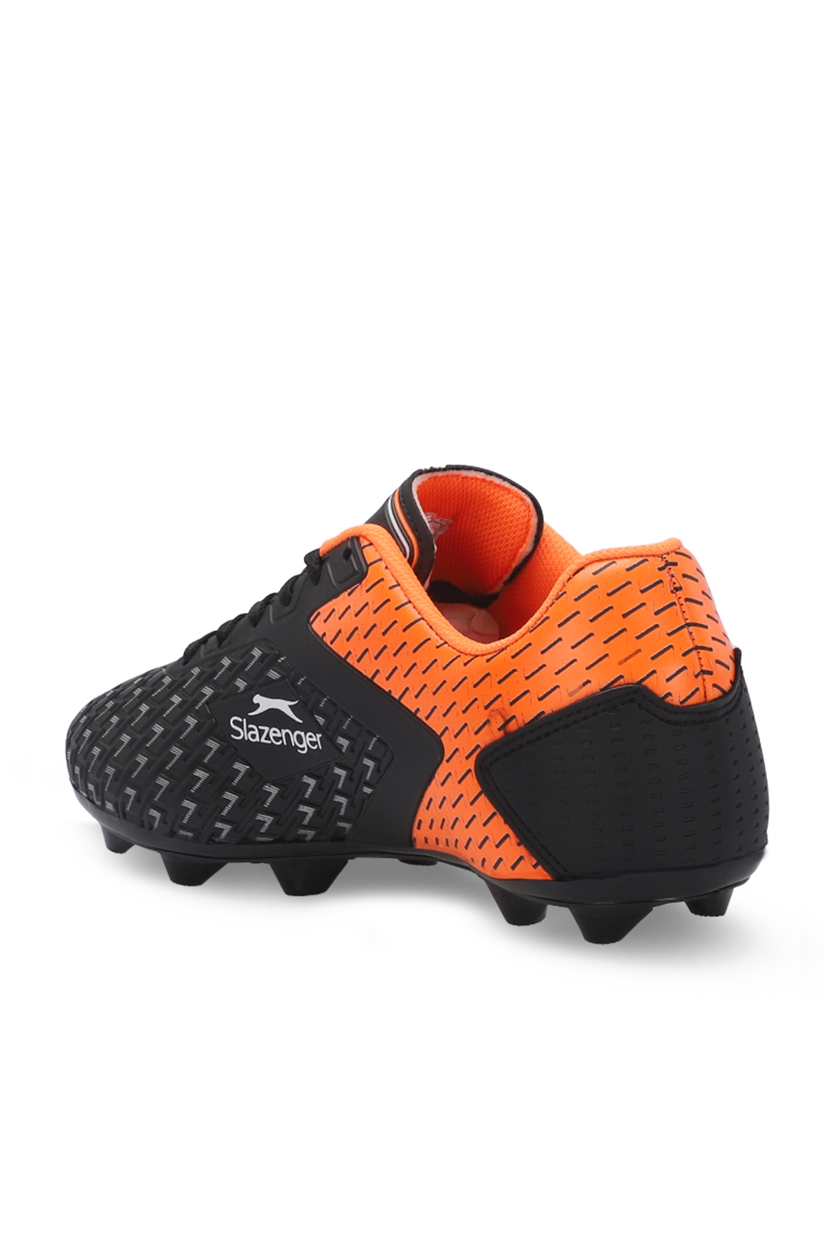 CYCLE I KRP Unisex Çocuk Futbol Ayakkabı Siyah / Turuncu - Görsel 4