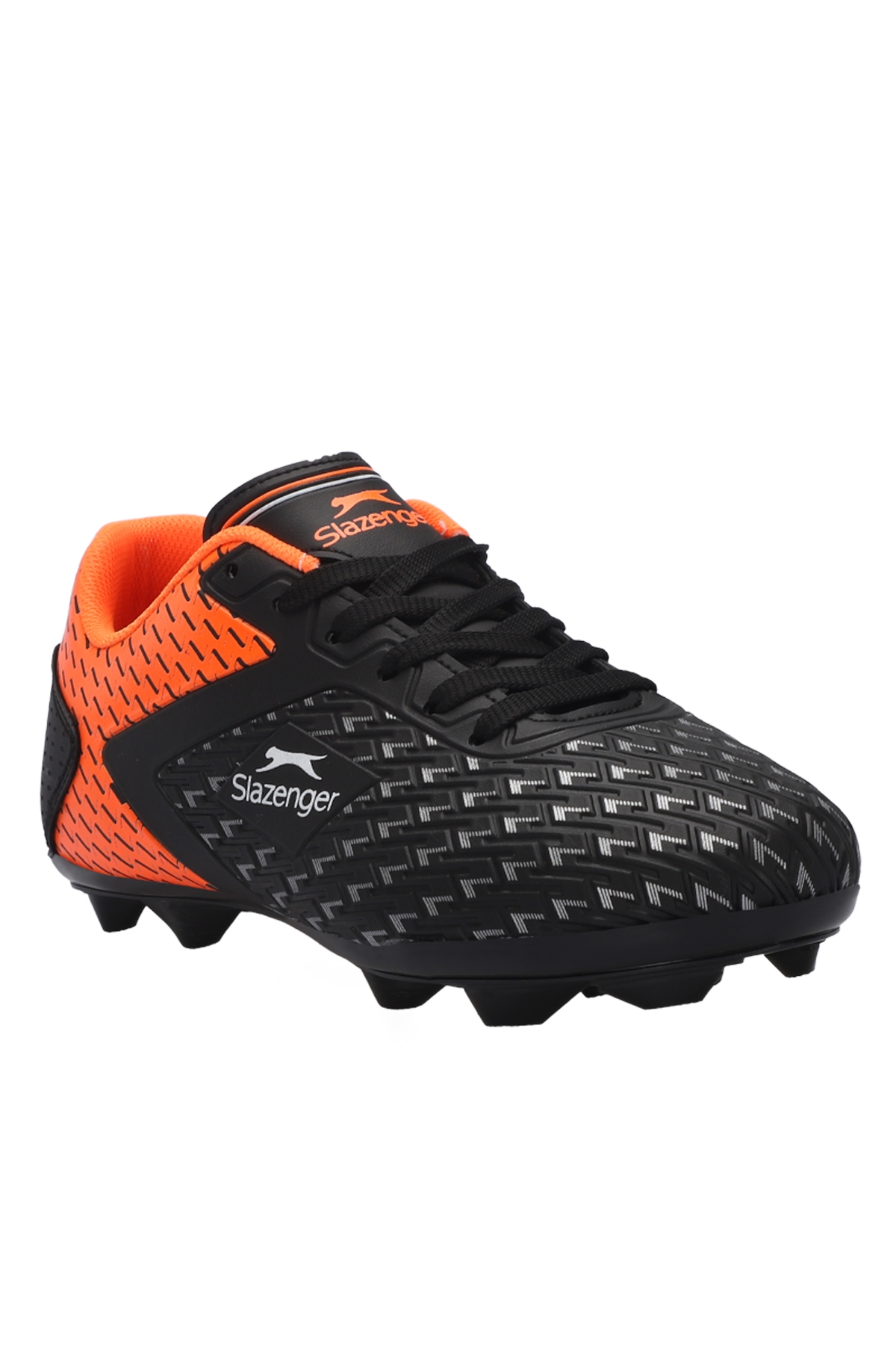 CYCLE I KRP Unisex Çocuk Futbol Ayakkabı Siyah / Turuncu - Görsel 5