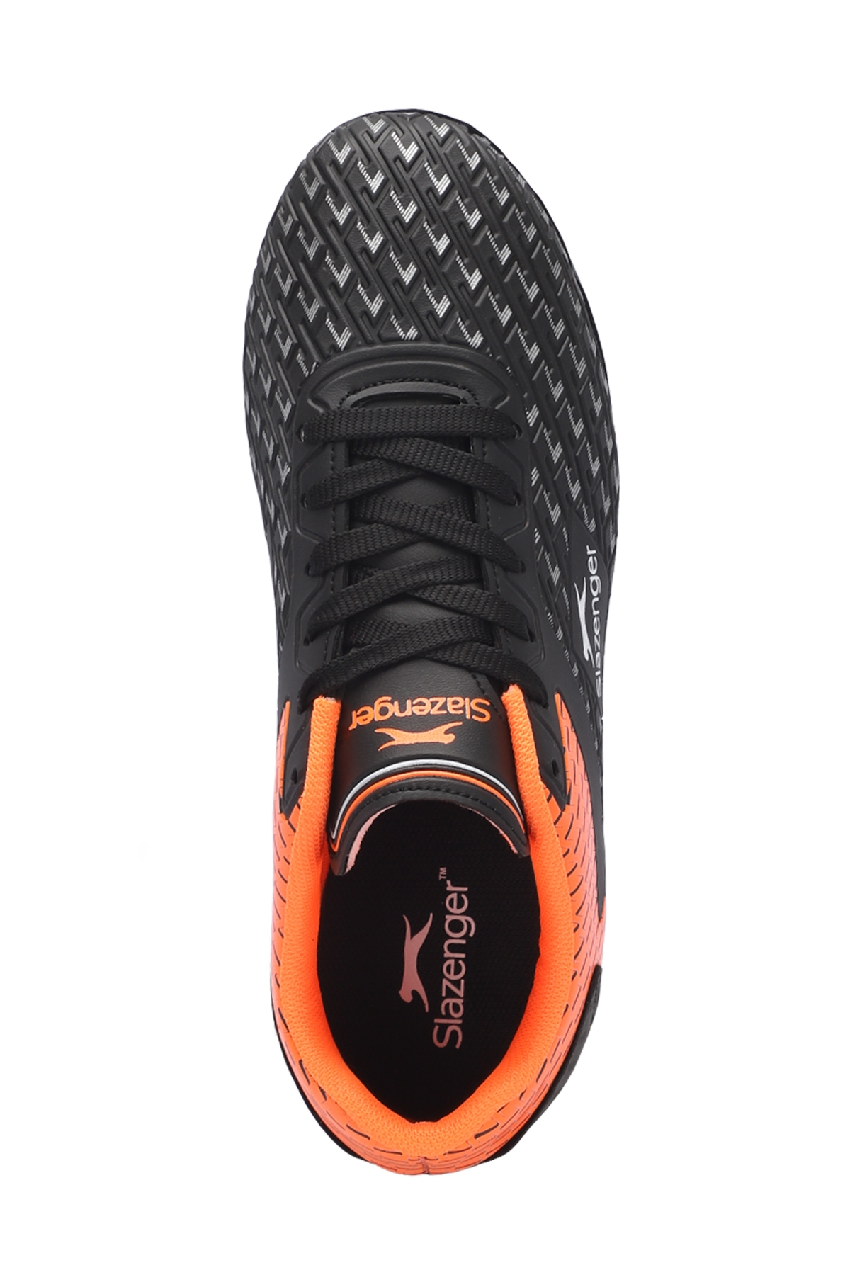 CYCLE I KRP Unisex Çocuk Futbol Ayakkabı Siyah / Turuncu - Görsel 6