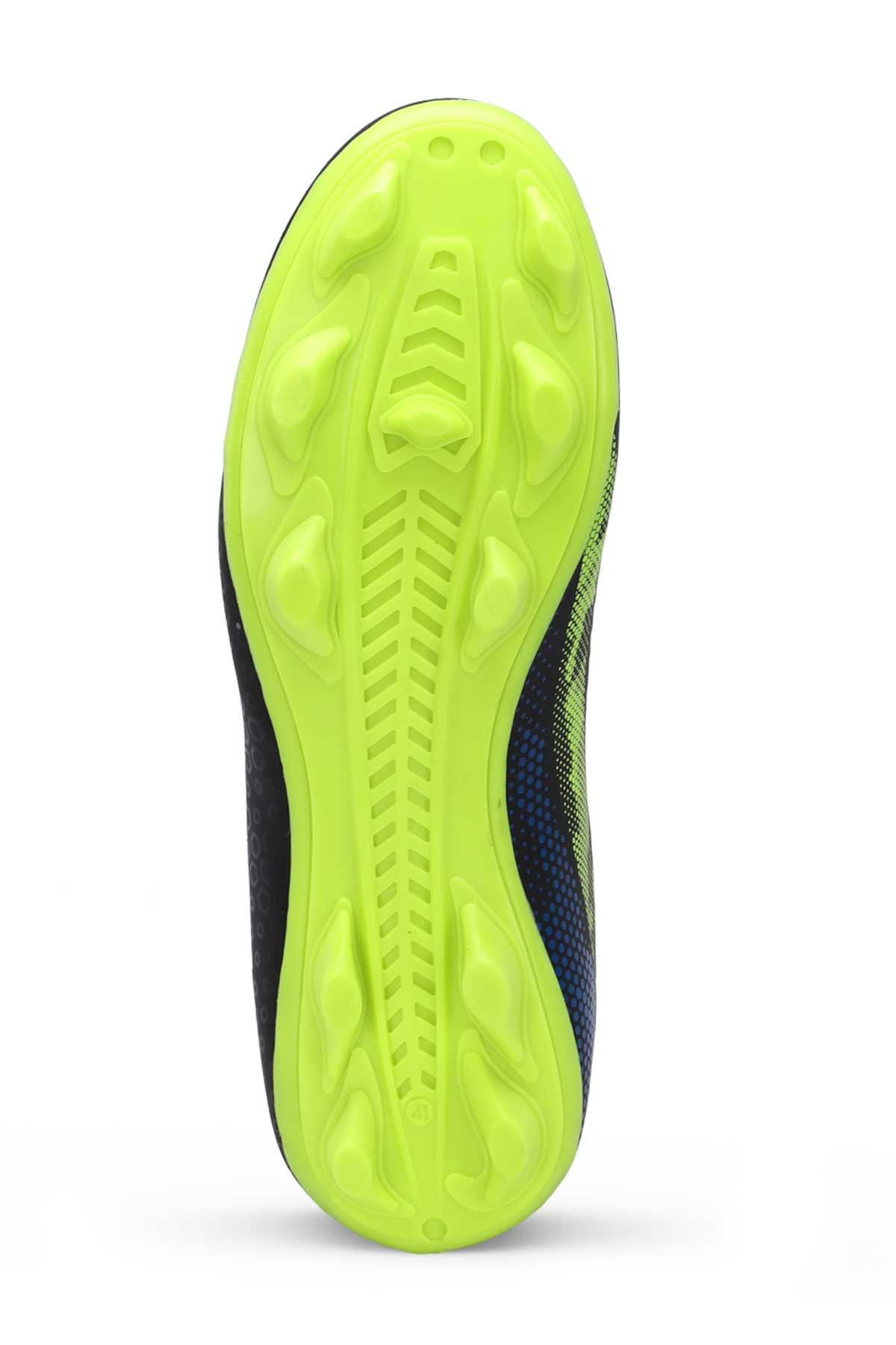 CYPRUS KRP Unisex Çocuk Futbol Ayakkabı Siyah / Yeşil - Görsel 8