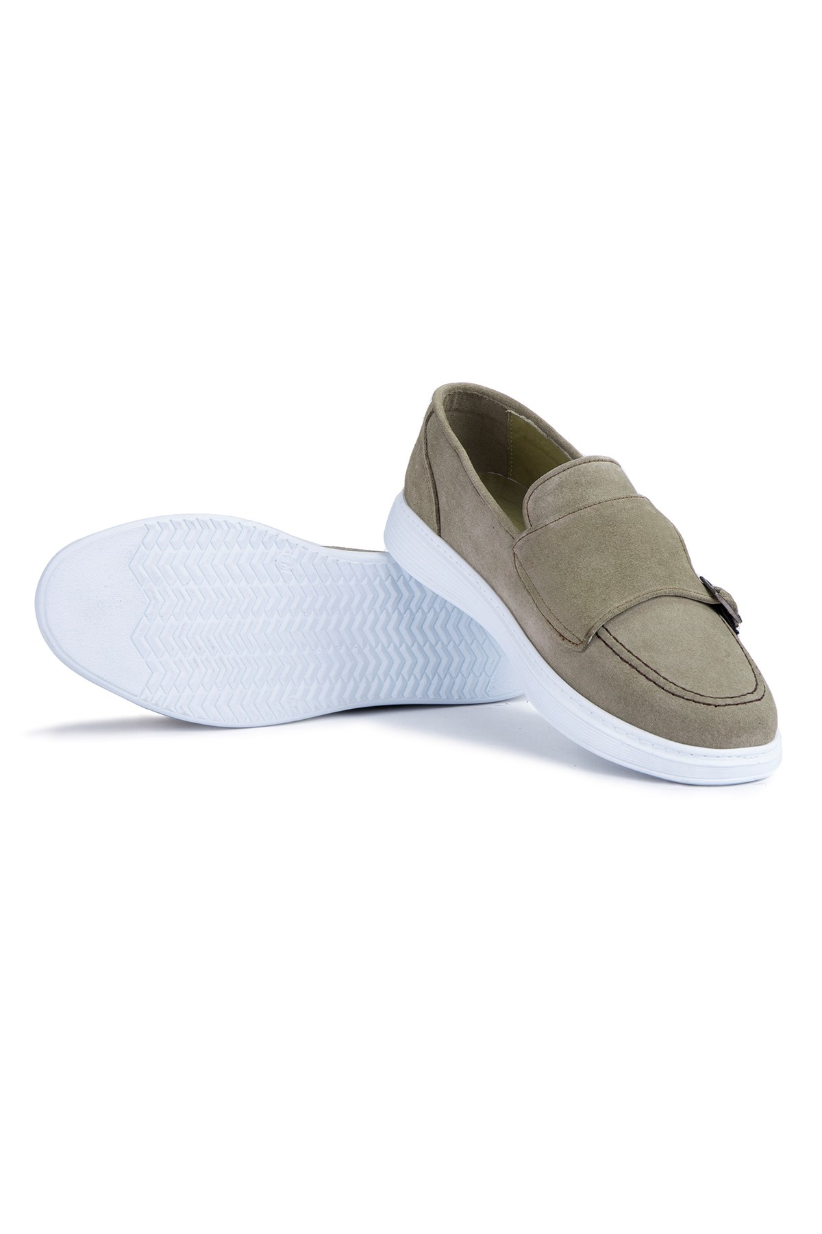 Airy Hakiki Deri Süet Erkek Günlük Ayakkabı Loafer Ayakkabı - Görsel 4