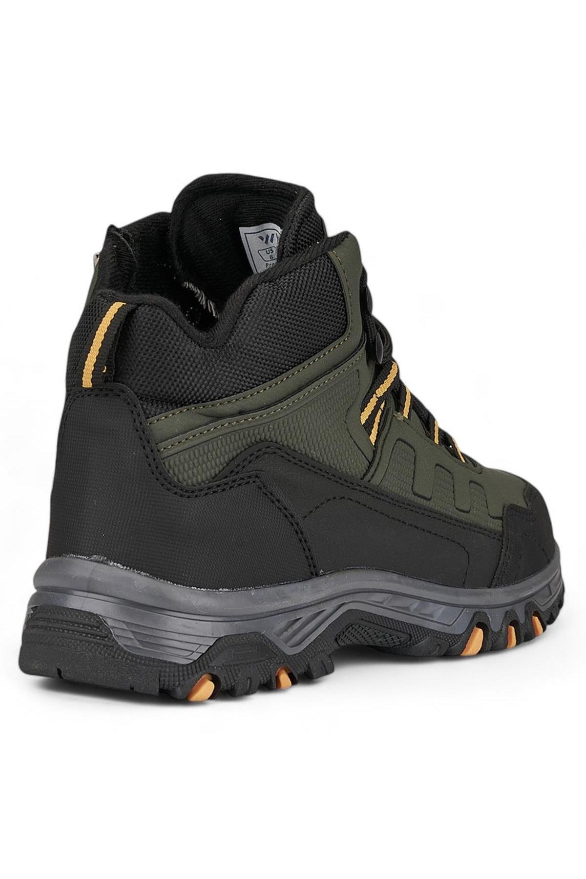 888 Kürklü Kaymaz Taban Erkek Çocuk Outdoor Bot - Görsel 4