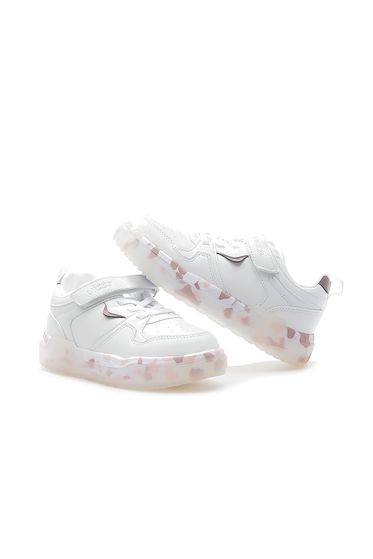 Monaco Kız Çocuk Sneaker Günlük Spor Ayakkabı (28-37) 24k 346.304 Fk Beyaz/pudra - Görsel 7