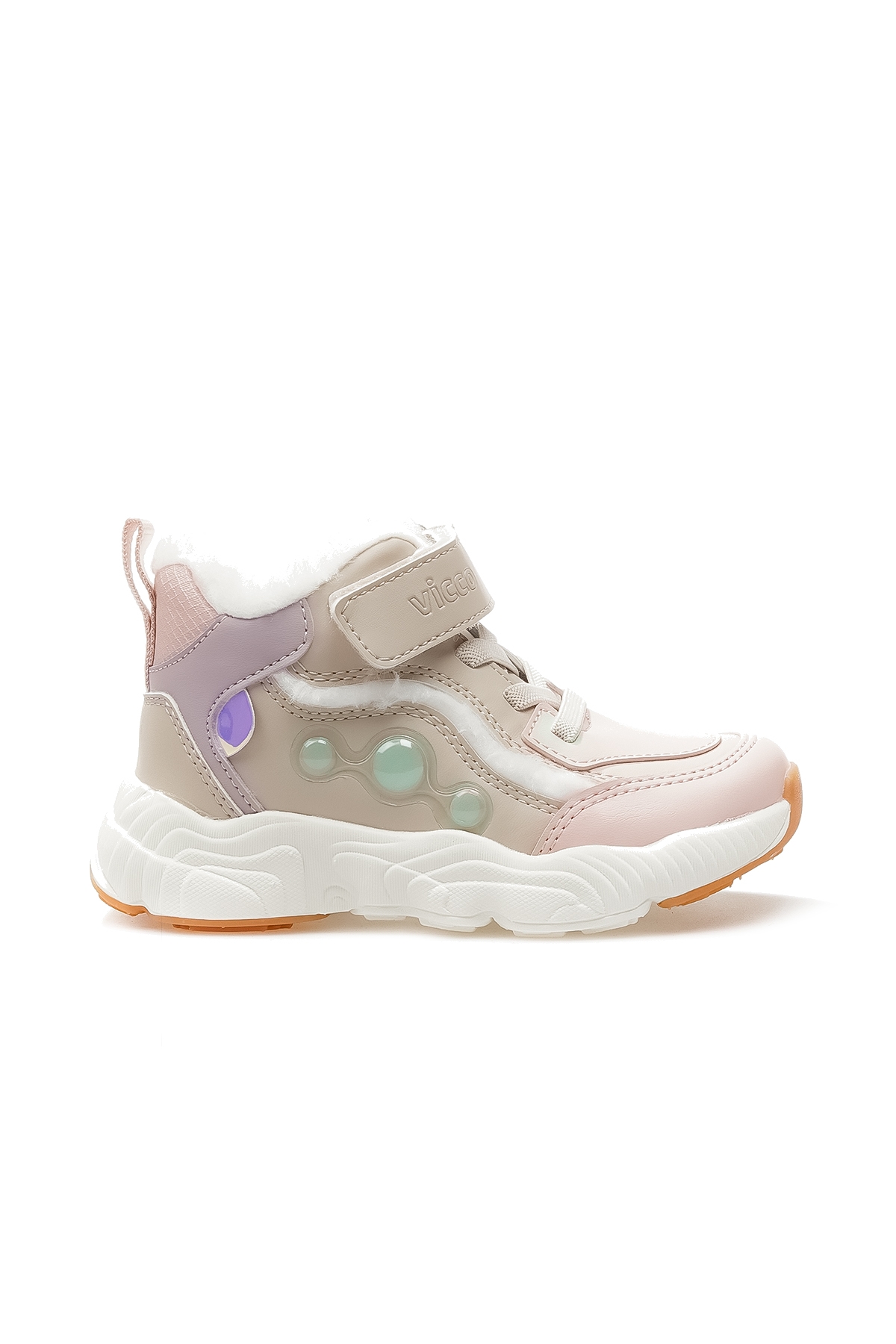 Barby Kız Çocuk Kürklü Günlük Bot (22-30) 24k 946.445 Bk Pudra - Görsel 2