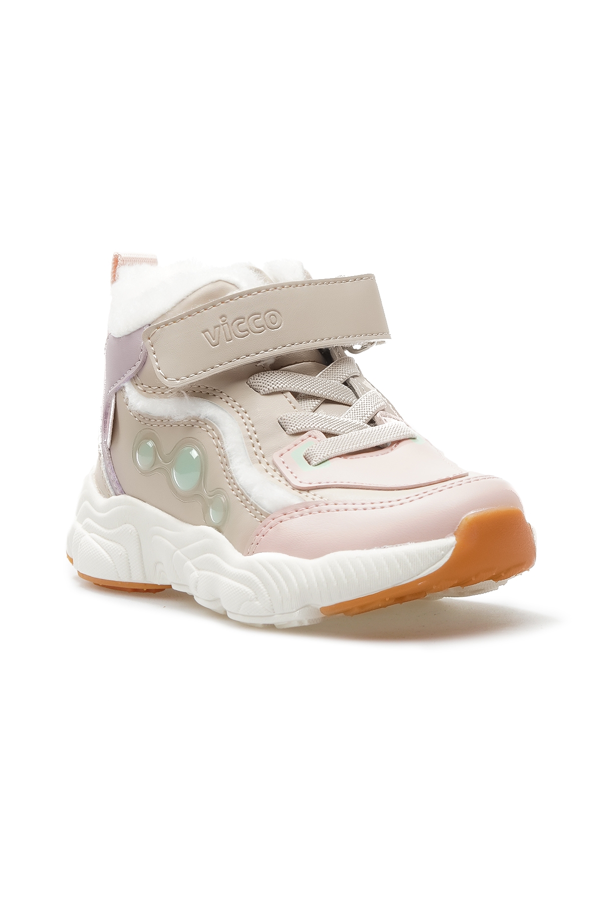 Barby Kız Çocuk Kürklü Günlük Bot (22-30) 24k 946.445 Bk Pudra - Görsel 5