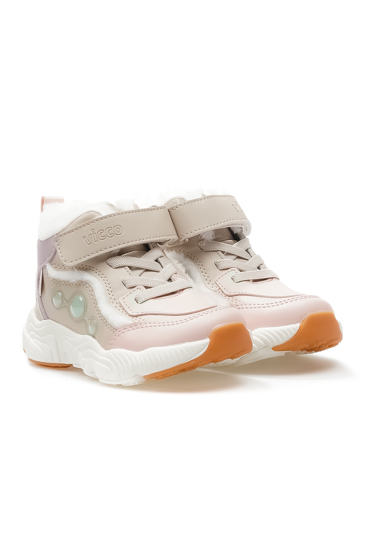 Barby Kız Çocuk Kürklü Günlük Bot (22-30) 24k 946.445 Bk Pudra - Görsel 6