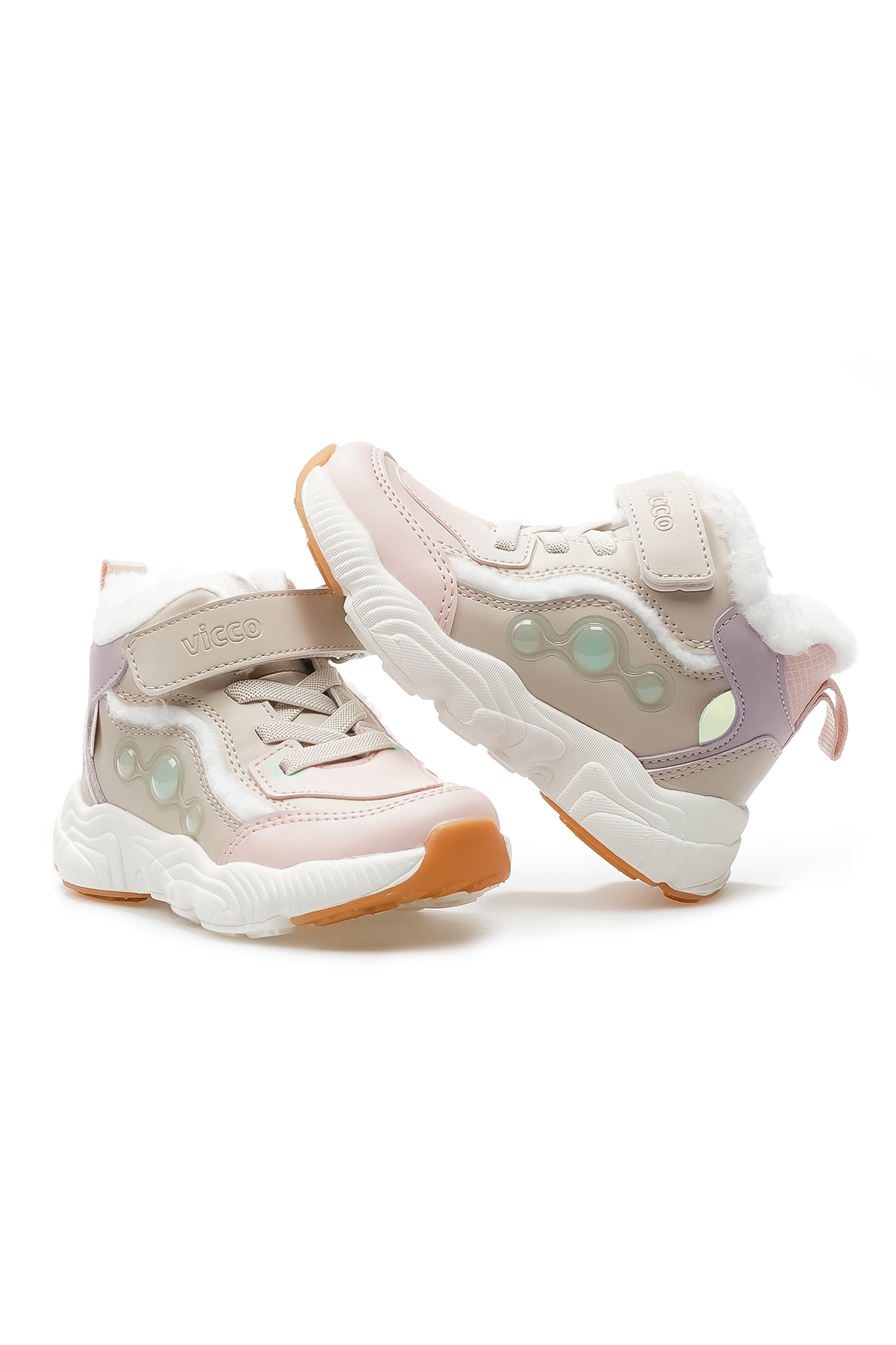 Barby Kız Çocuk Kürklü Günlük Bot (22-30) 24k 946.445 Bk Pudra - Görsel 7