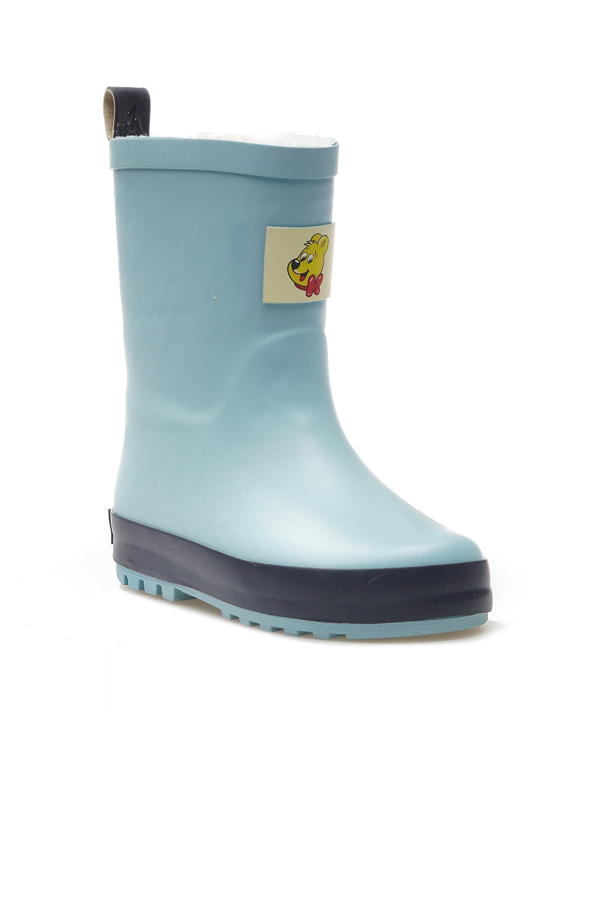 Unısex Çocuk Günlük Yağmur Çizmesi (26-35) 24k Hrbftw701 Fu Mavi - Görsel 5