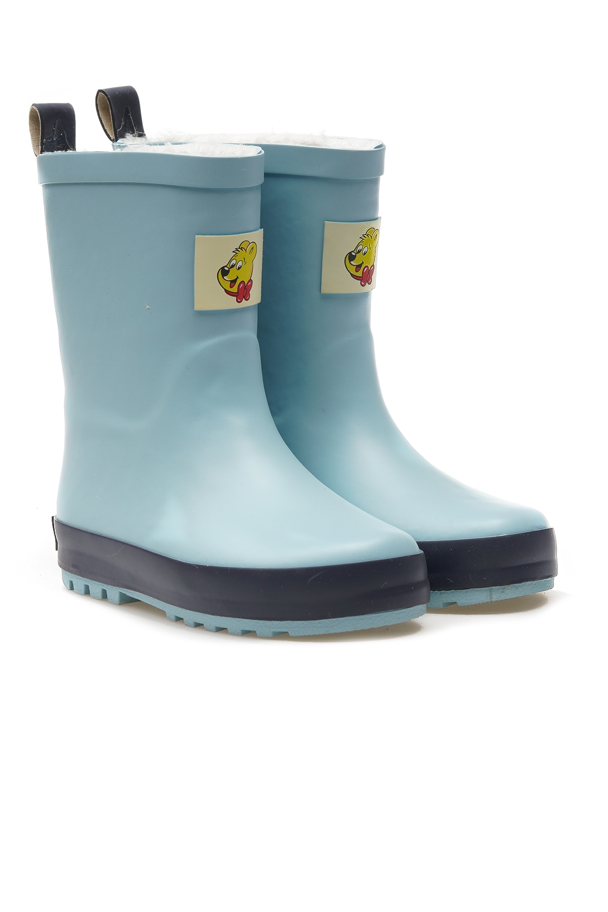 Unısex Çocuk Günlük Yağmur Çizmesi (26-35) 24k Hrbftw701 Fu Mavi - Görsel 6