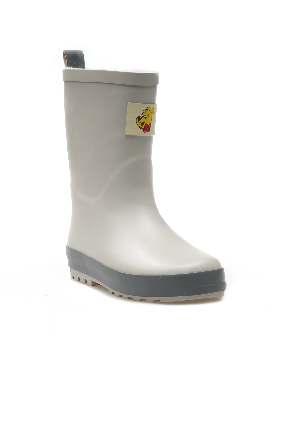 Unısex Çocuk Günlük Yağmur Çizmesi (26-35) 24k Hrbftw701 Fu Gri - Görsel 5