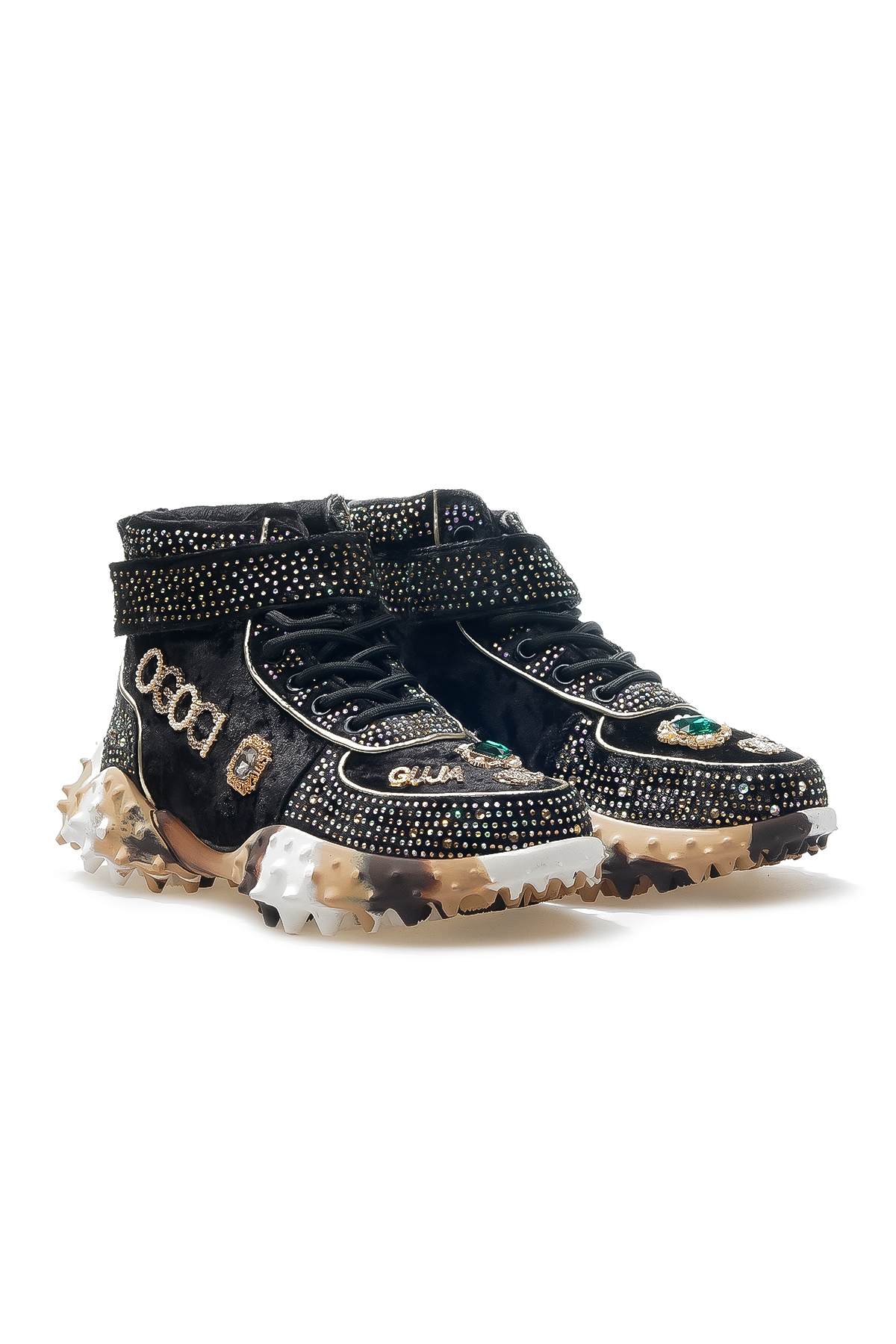 Kadın Taşlı Casual Bot (36-41) 24k 24k351 Bt Z Siyah - Görsel 6