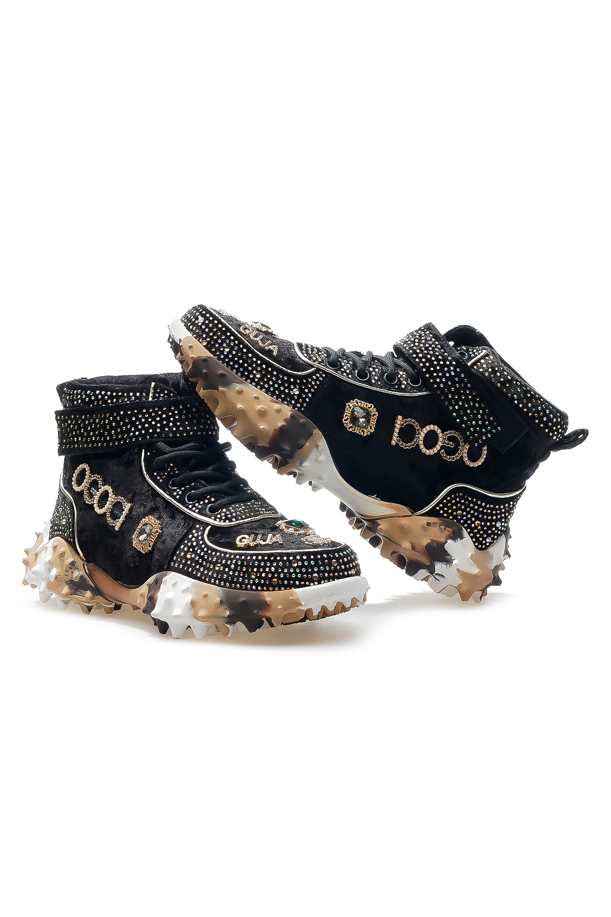 Kadın Taşlı Casual Bot (36-41) 24k 24k351 Bt Z Siyah - Görsel 7