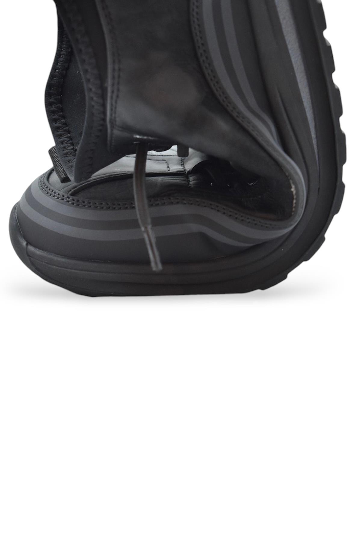 Tam Ortopedik Taban %100 Hakiki Deri Erkek Ayakkabı Kauçuk Kaymaz Esnek Taban 24K548 - Görsel 5