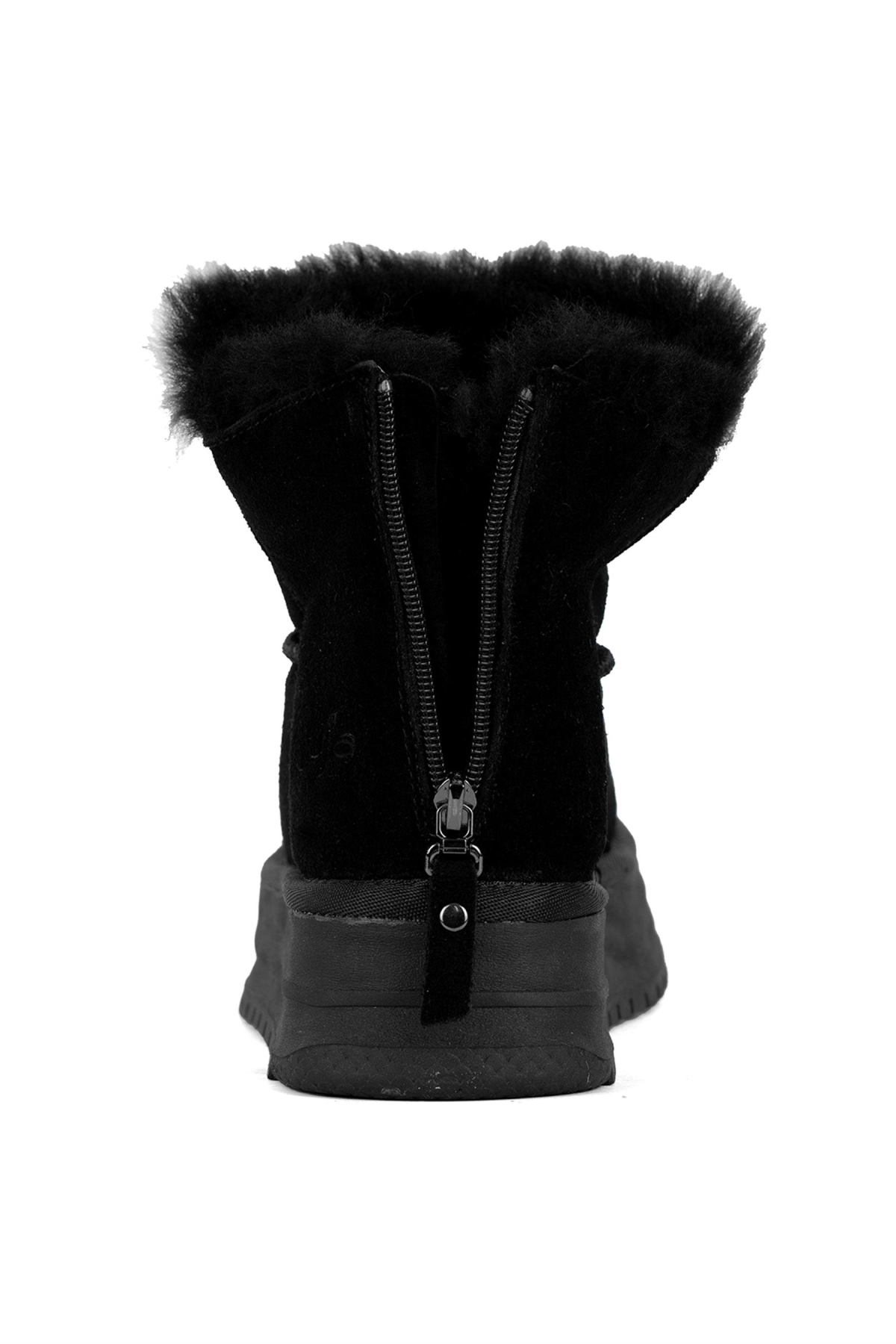 24K156-2 Kadın Düz Bot Siyah - Görsel 5