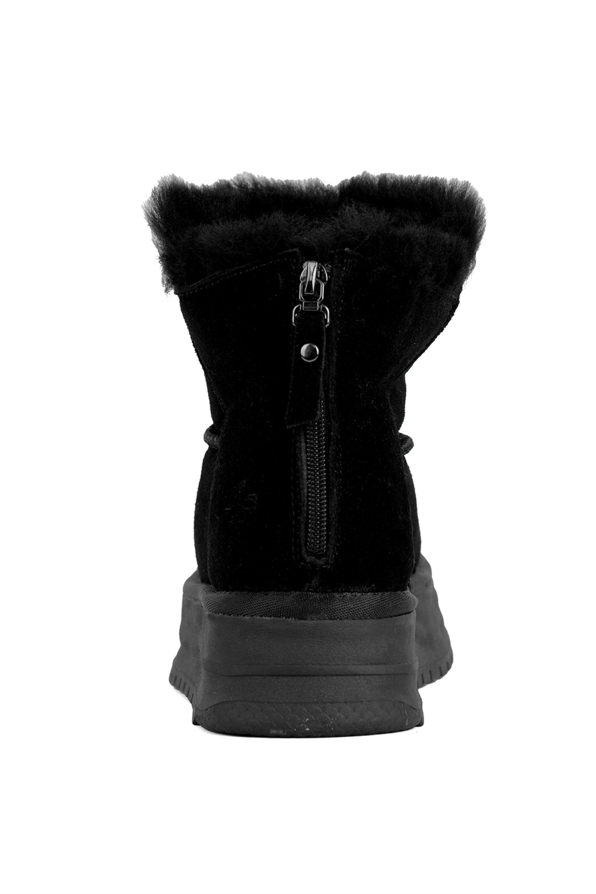 24K156-2 Kadın Düz Bot Siyah - Görsel 6