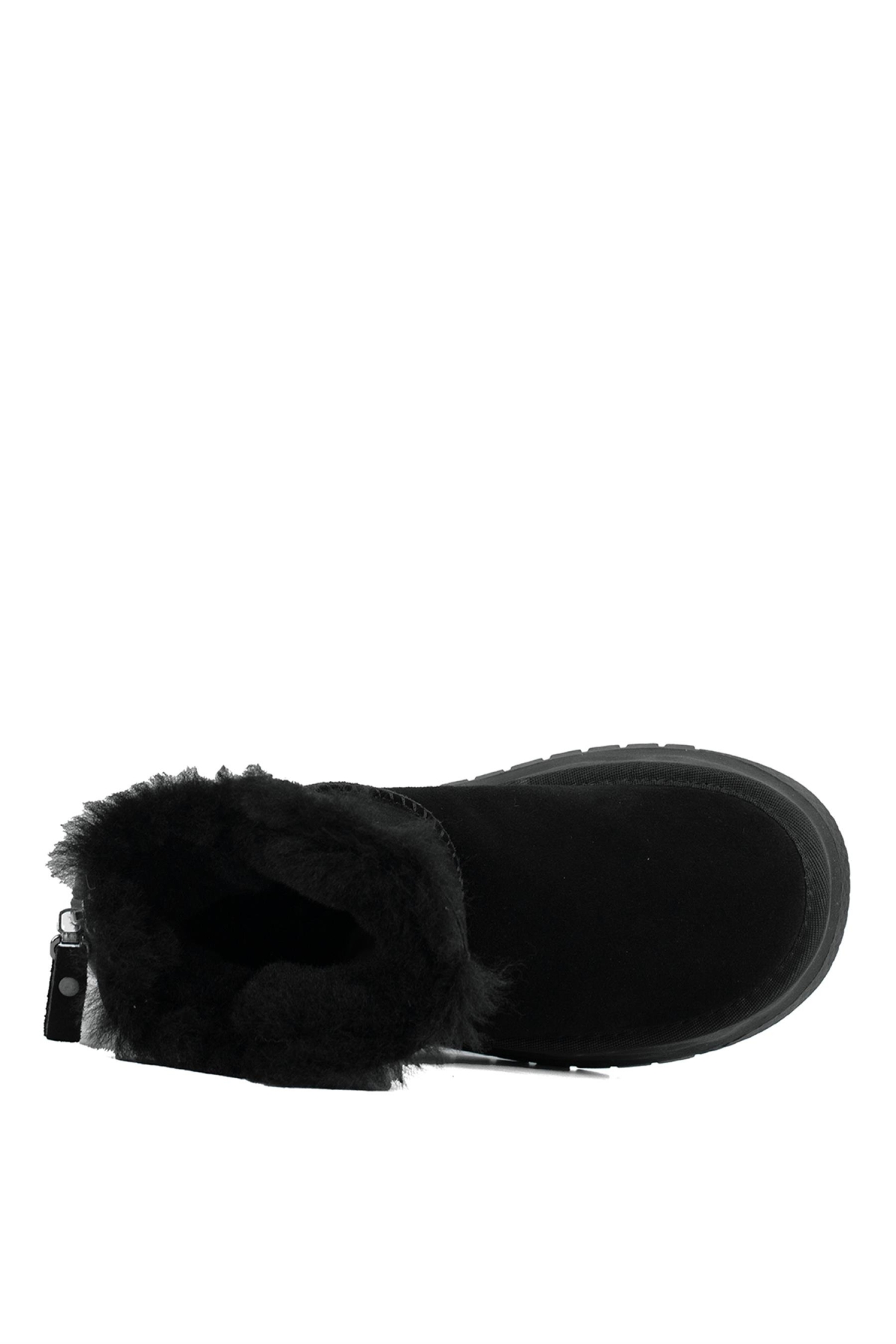 24K156-2 Kadın Düz Bot Siyah - Görsel 7