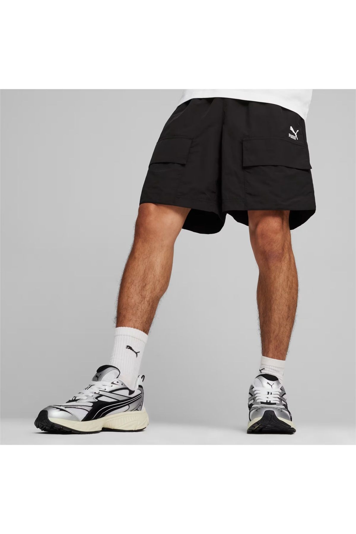 CLASSICS Cargo Shorts Siyah Erkek Şort