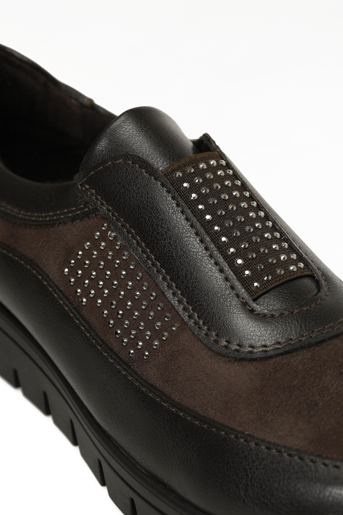 Polaris 166548.Z4PR Kahverengi Kadın Düz Ayakkabı - Görsel 8