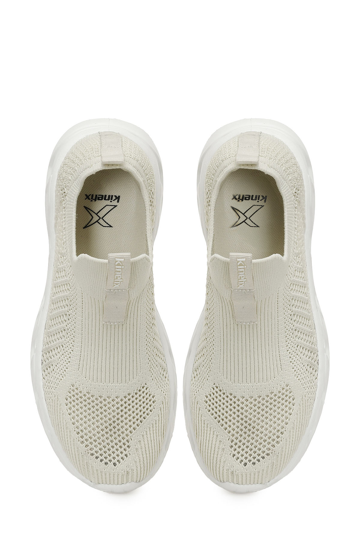 ZEVY 5FX Bej Kadın Slip On - Görsel 5