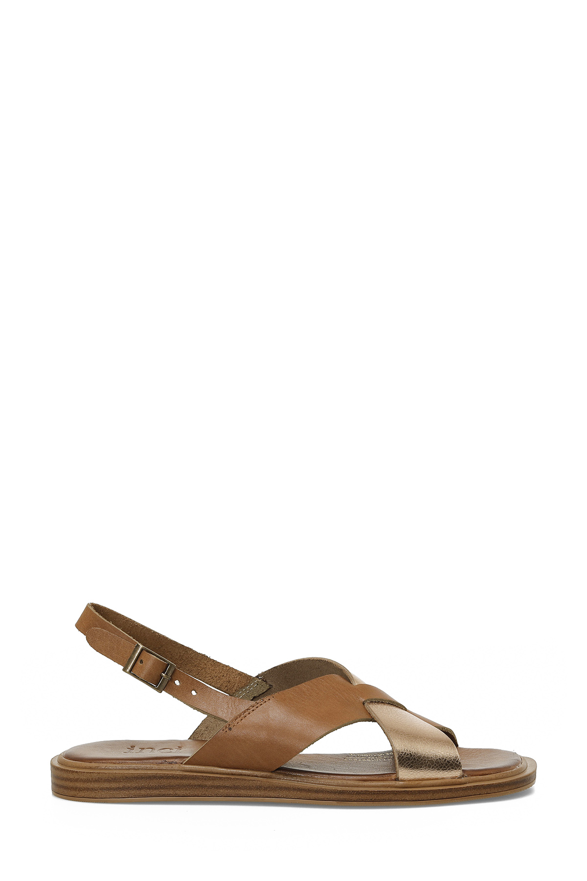 INCI ALIA 5FX Taba Kadın Düz Sandalet - Görsel 2