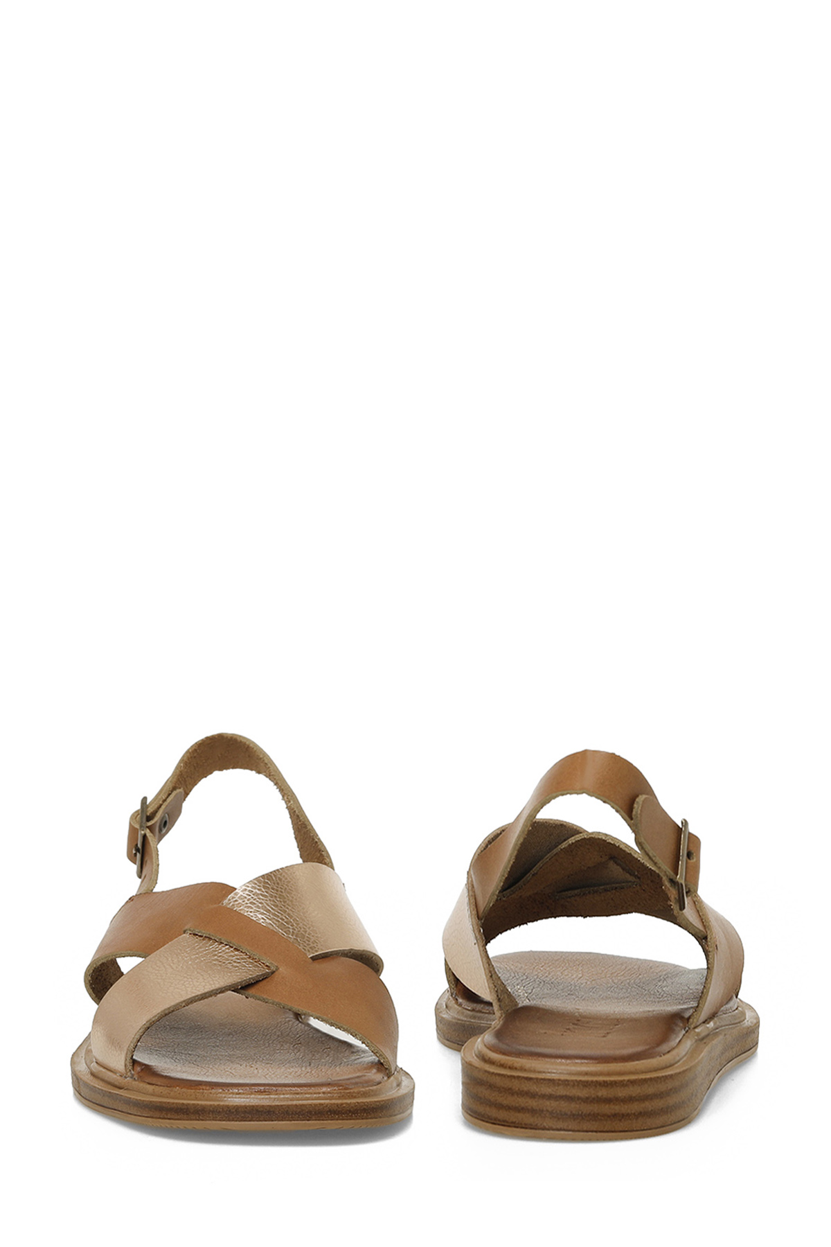 INCI ALIA 5FX Taba Kadın Düz Sandalet - Görsel 6