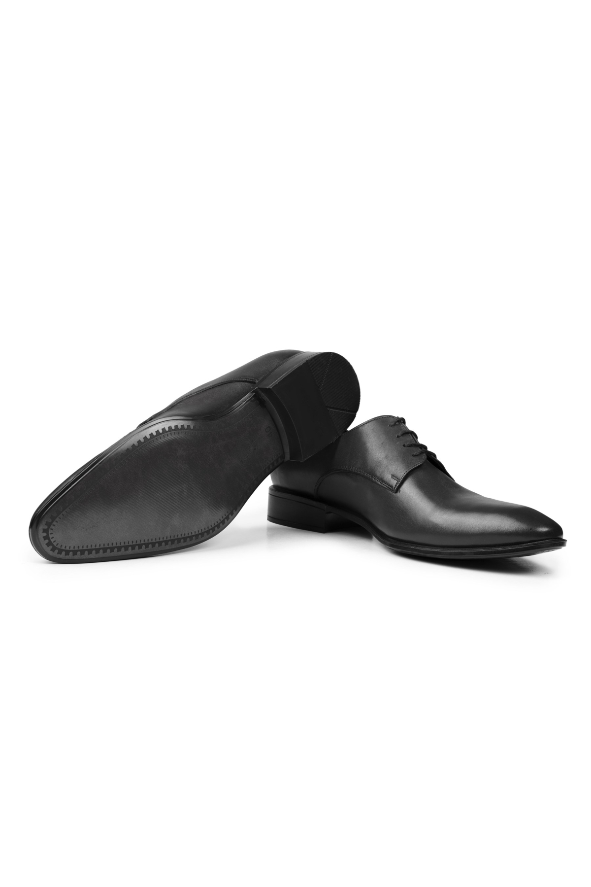 Suit Hakiki Deri Erkek Klasik Ayakkabı, Derby Klasik Ayakkabı, Bağcıklı Klasik Ayakkabı - Görsel 3