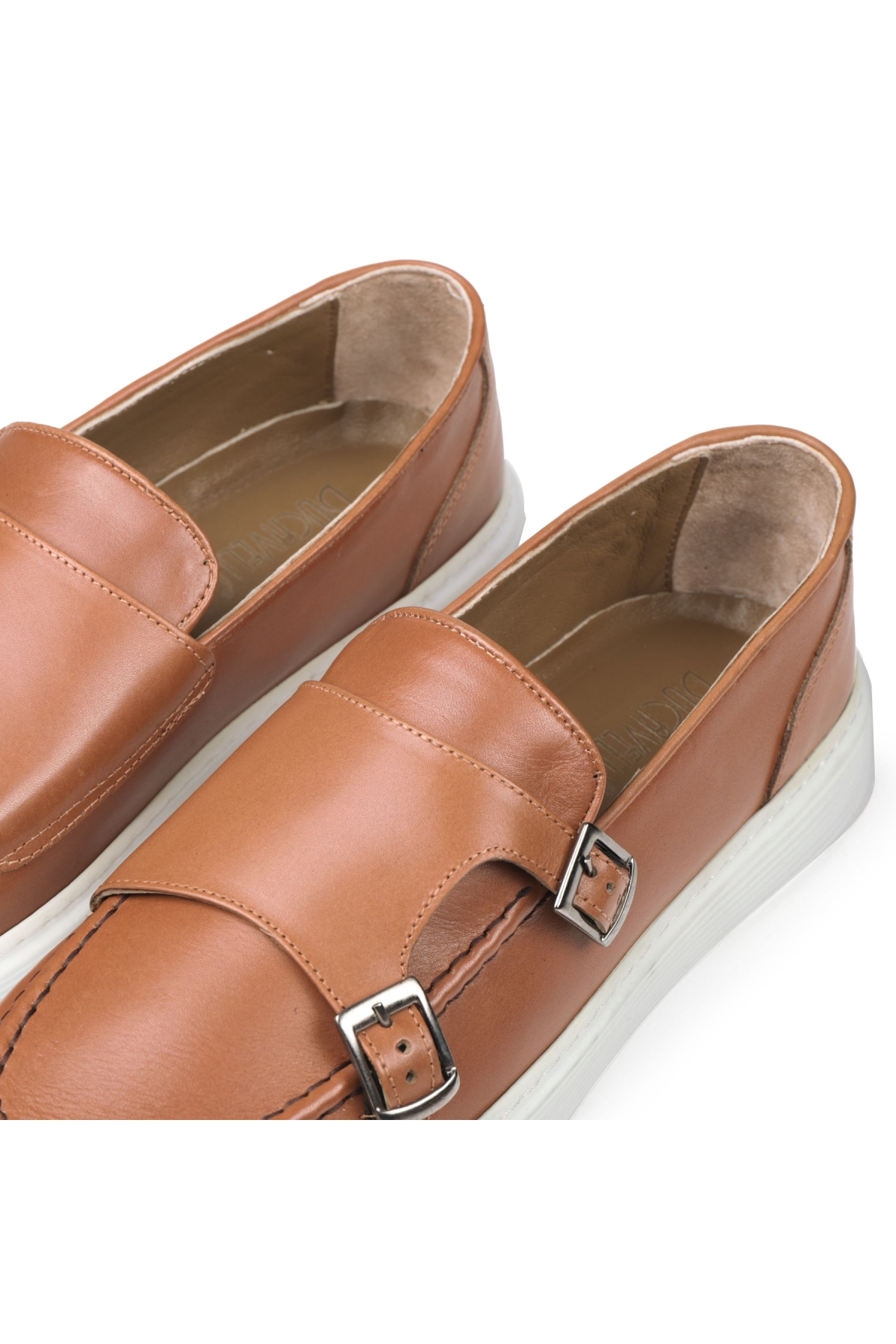 Strap Deri Erkek Günlük Ayakkabı, Loafer Ayakkabı, Günlük Ayakkabı, Hafif Ayakkabı - Görsel 4