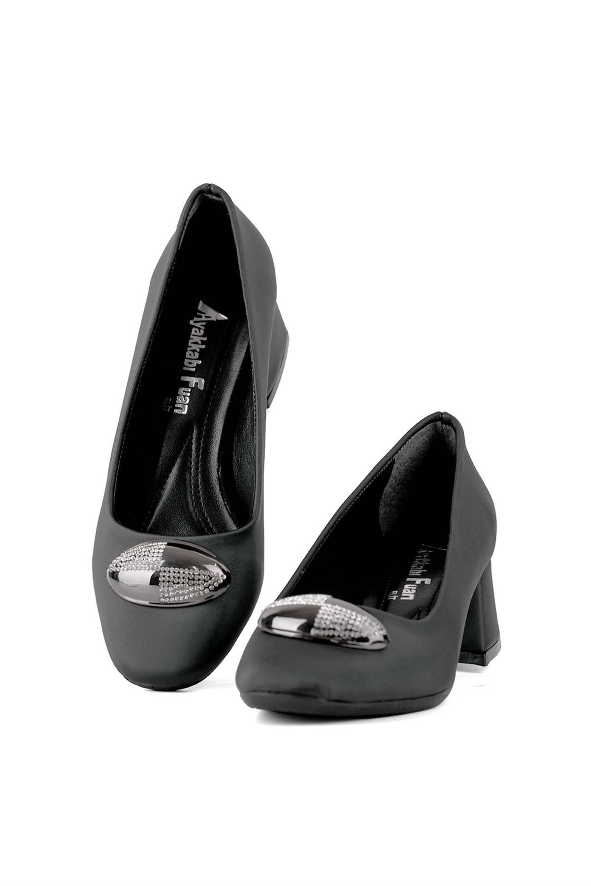 Elit Mst710V Kadın Topuklu Ayakkabı Siyah - Görsel 6