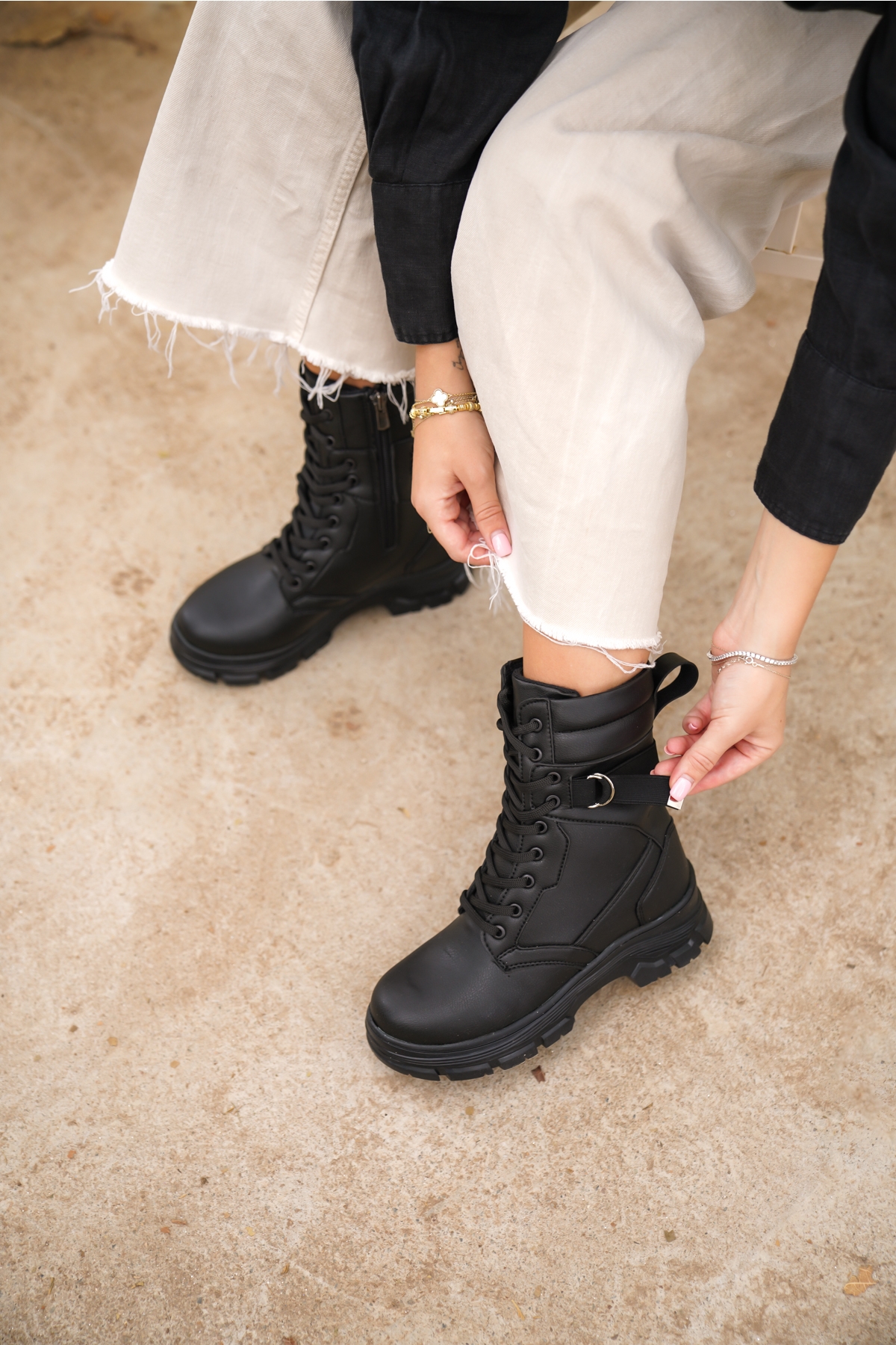 Garantili D529 Soğuk Geçirmez Kadın Günlük Ortopedik Kışlık Bot - Görsel 3