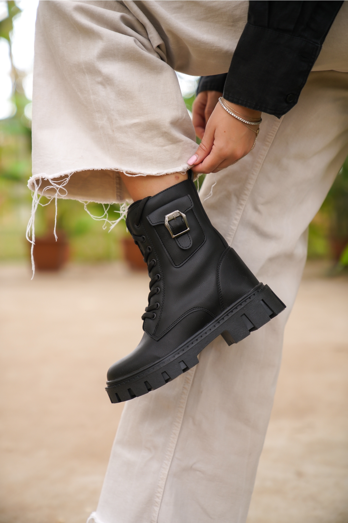 Garantili Katiya Soğuk Geçirmez Kadın Günlük Ortopedik Kışlık Bot - Görsel 5