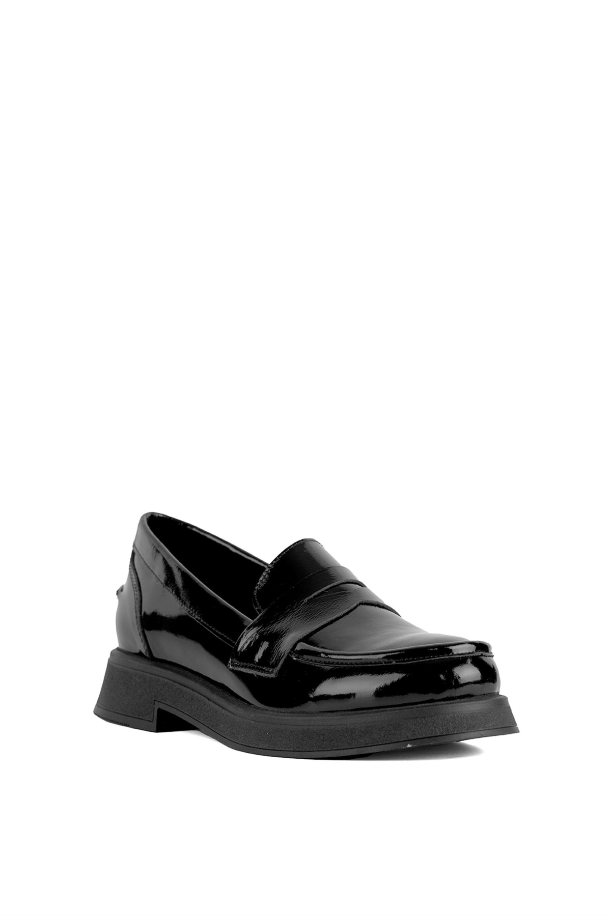 Elit RCHR33114 Kadın Hakiki Deri Casual Ayakkabı Siyah - Görsel 3